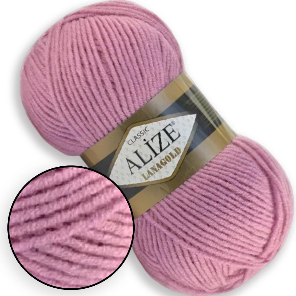 Alize Lanagold, 57 Colors, 3.5 oz / 262 yards