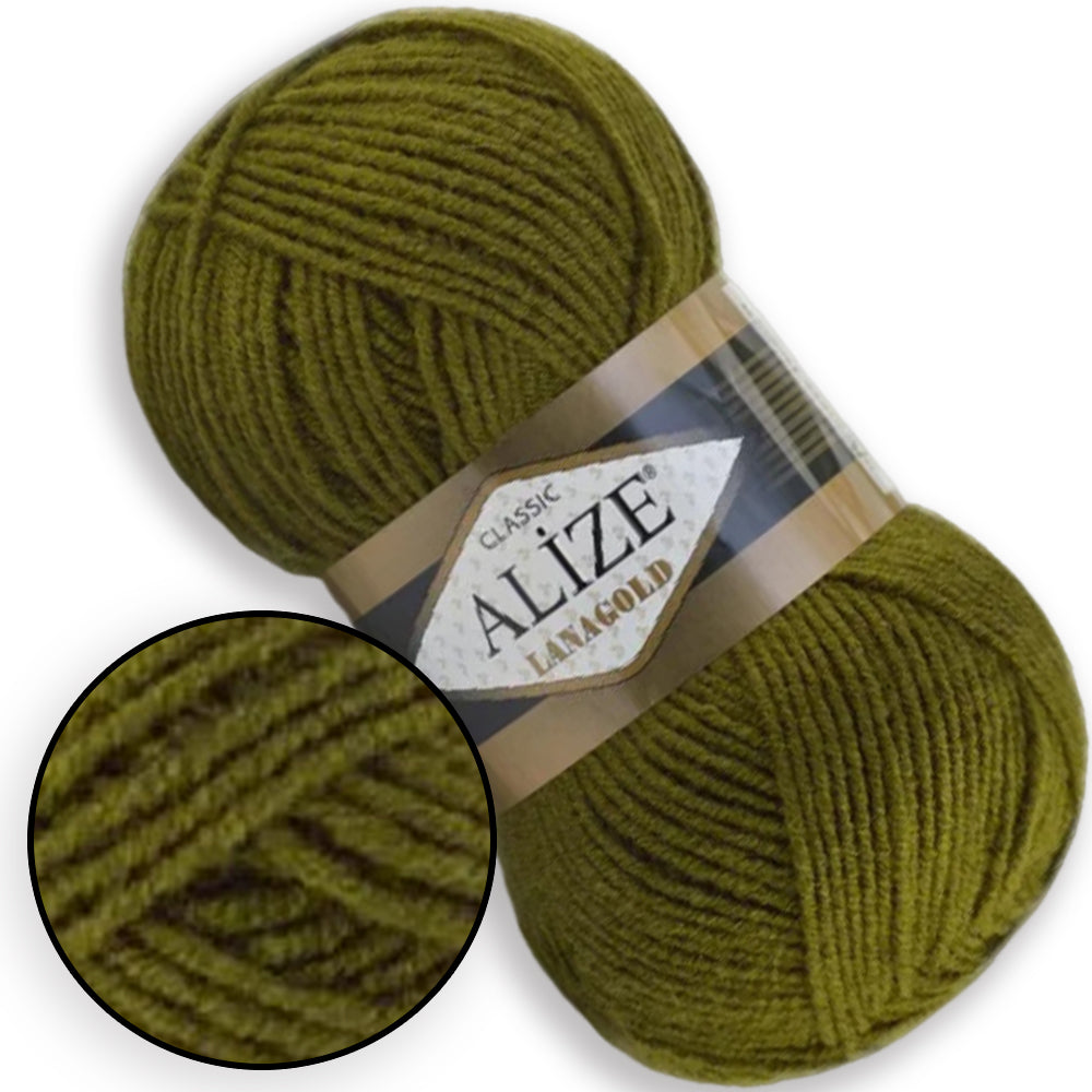 Alize Lanagold, 57 Colors, 3.5 oz / 262 yards