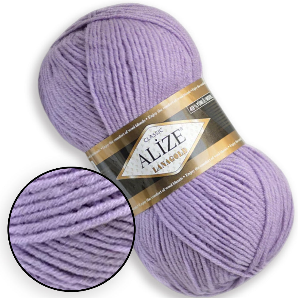 Alize Lanagold, 57 Colors, 3.5 oz / 262 yards