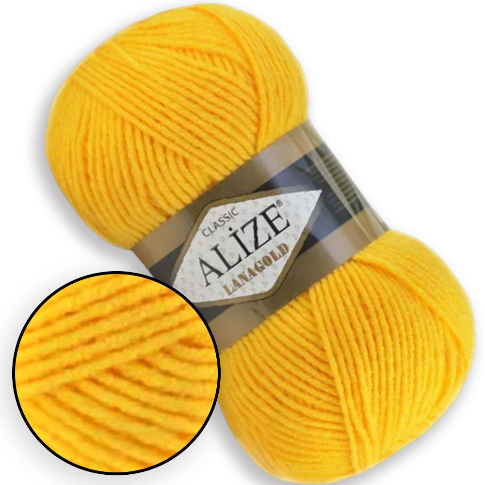 Alize Lanagold, 57 Colors, 3.5 oz / 262 yards