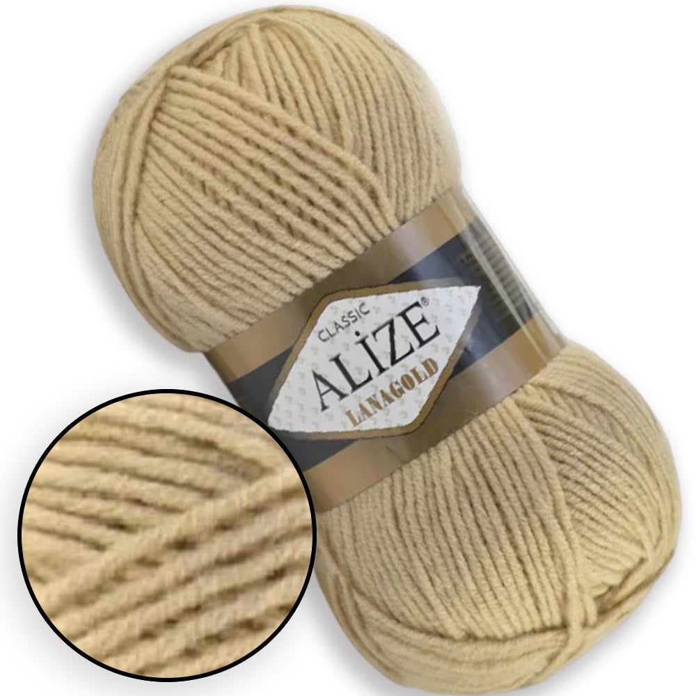 Alize Lanagold, 57 Colors, 3.5 oz / 262 yards