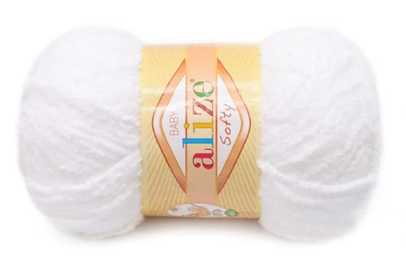 Alize Softy, 32 Colors, 1.76 oz / 125 yds