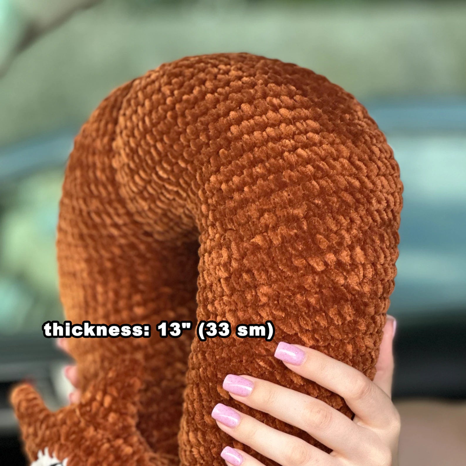 Travel Pillow Crochet Kit (skill level Beginner)