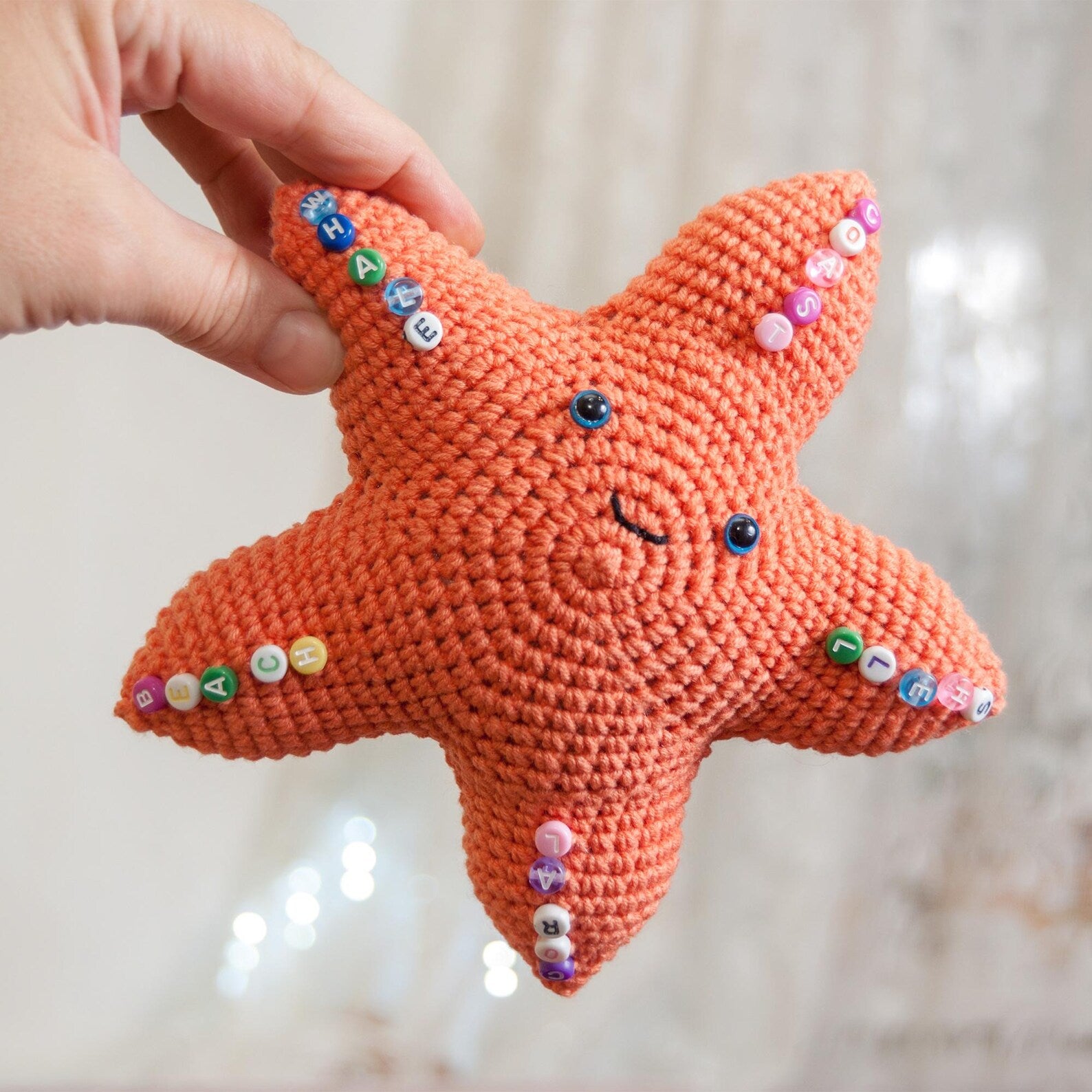 FIDGET 2 IN 1 BEAD SEA ANIMALS Crochet Pattern (skill level Intermediate)