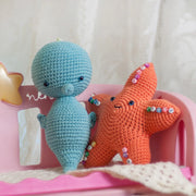 FIDGET 2 IN 1 BEAD SEA ANIMALS Crochet Pattern (skill level Intermediate)