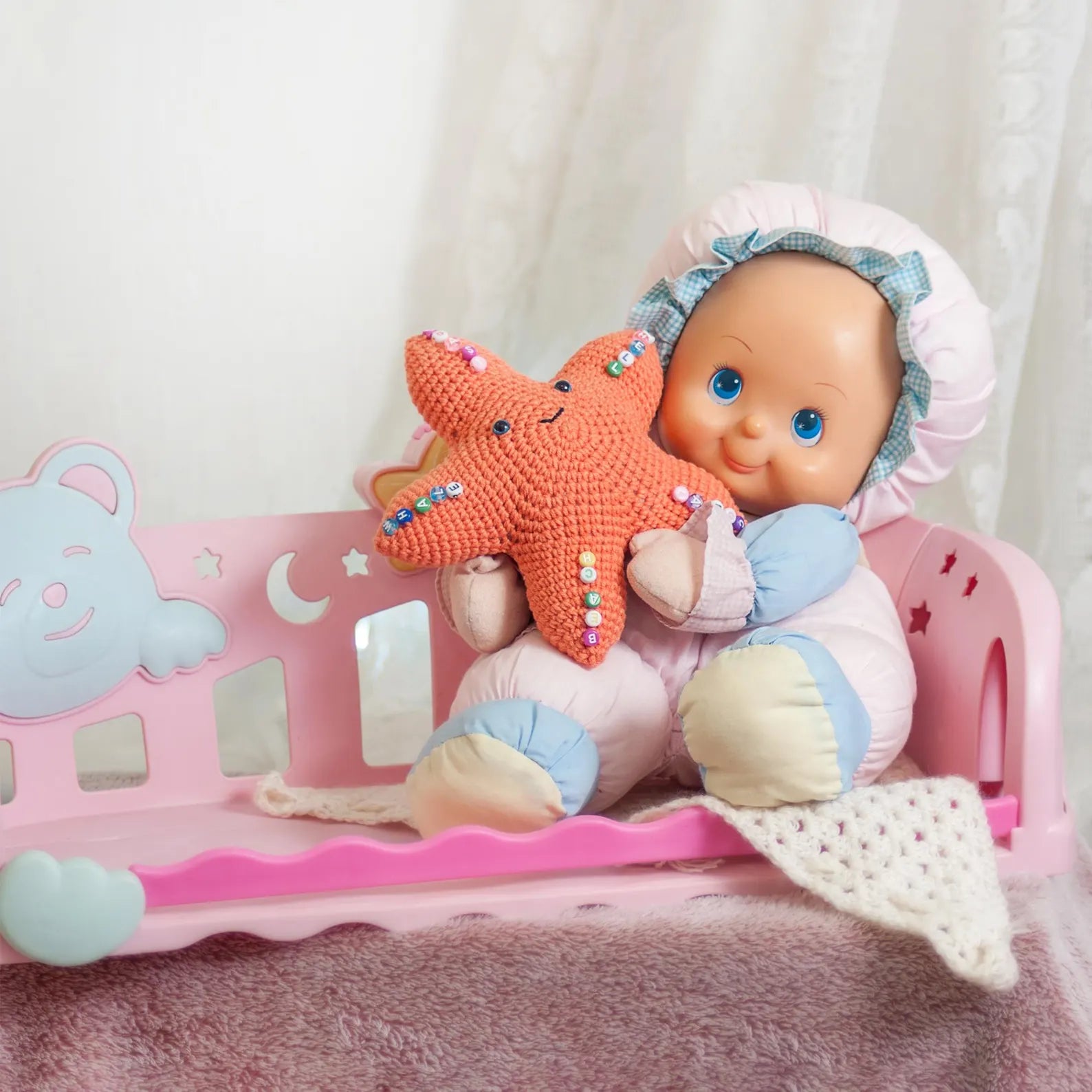 FIDGET 2 IN 1 BEAD SEA ANIMALS Crochet Pattern (skill level Intermediate)