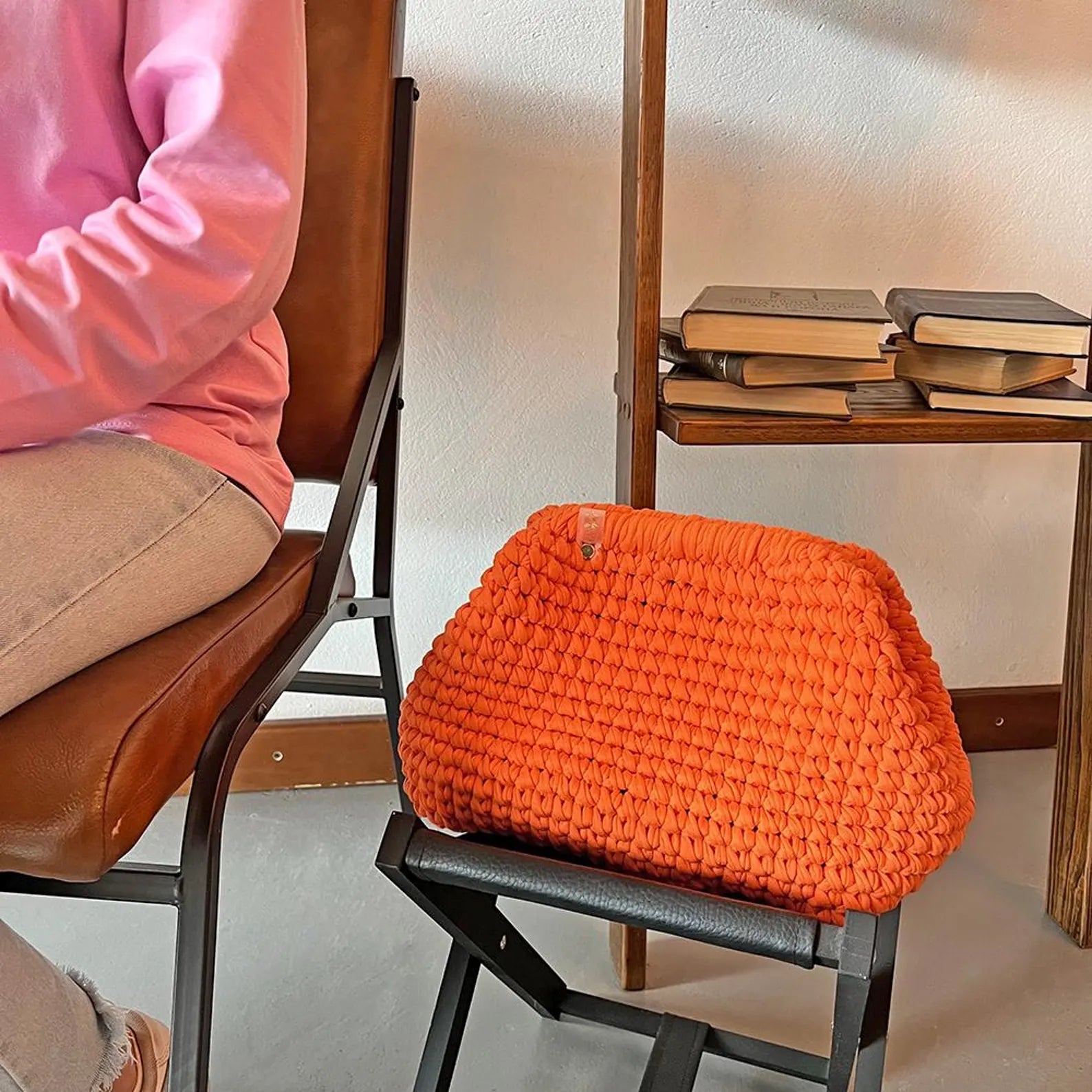 Pouch Clutch Crochet KIT (skill level Beginner)