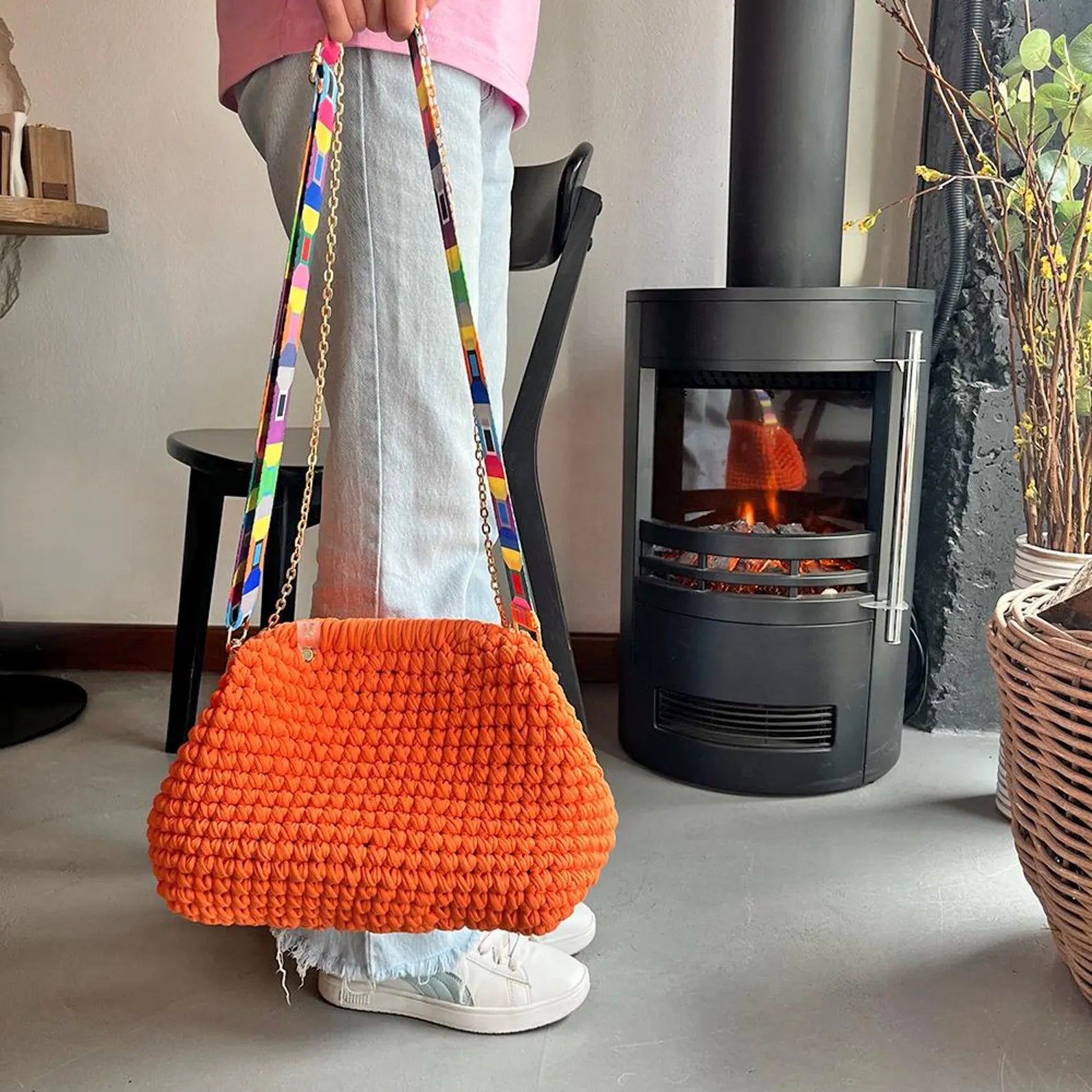 Pouch Clutch Crochet KIT (skill level Beginner)