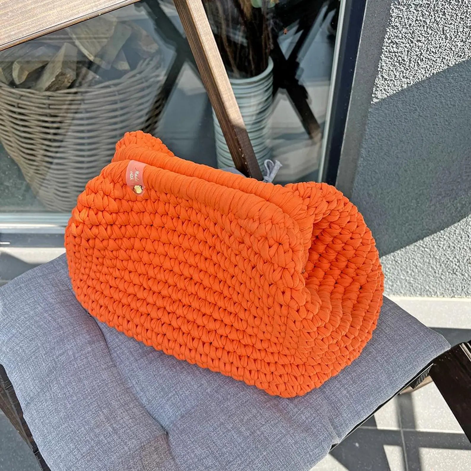 Pouch Clutch Crochet KIT (skill level Beginner)