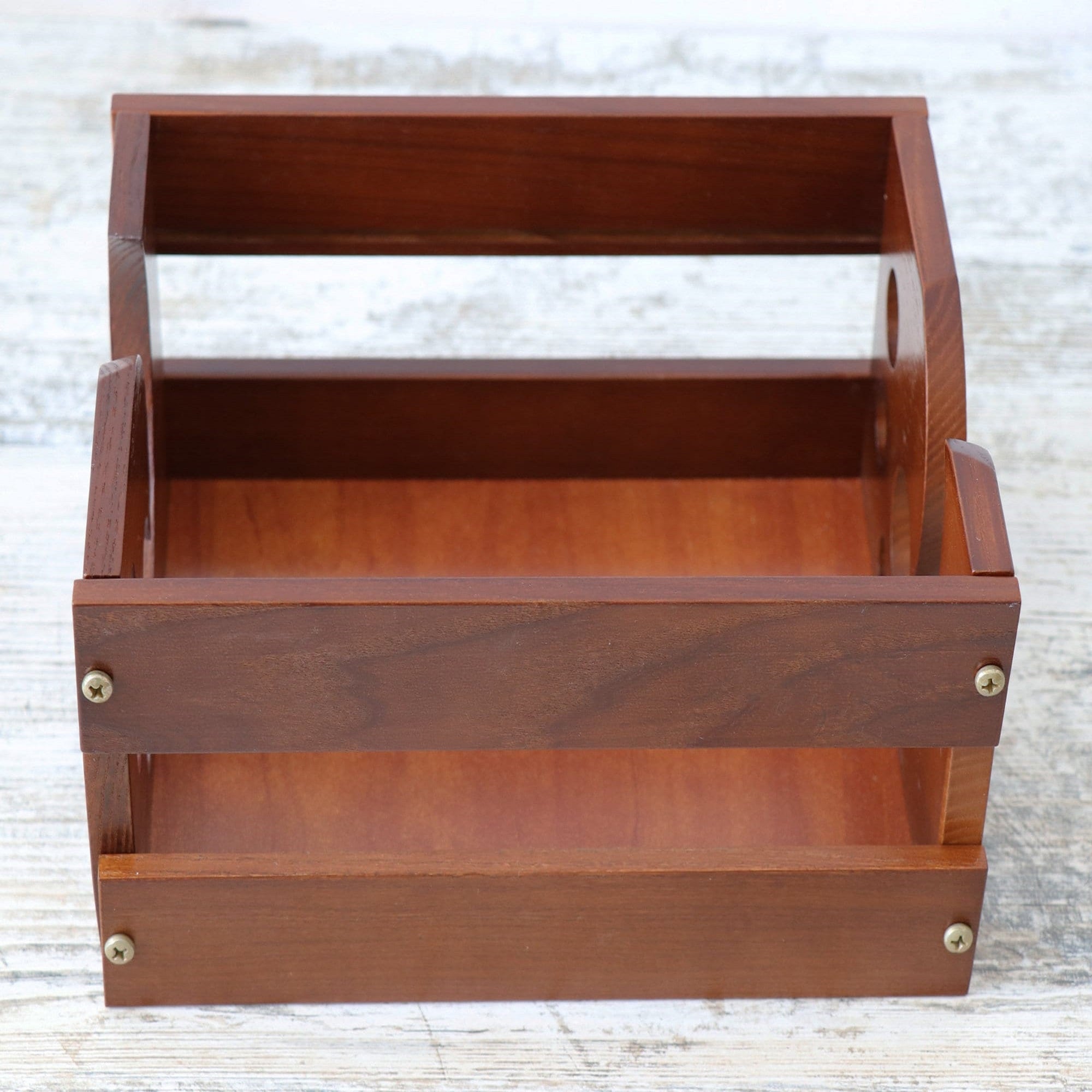 Wooden Yarn Box Yarn Holder, 18 cm x 24 cm x 12 cm