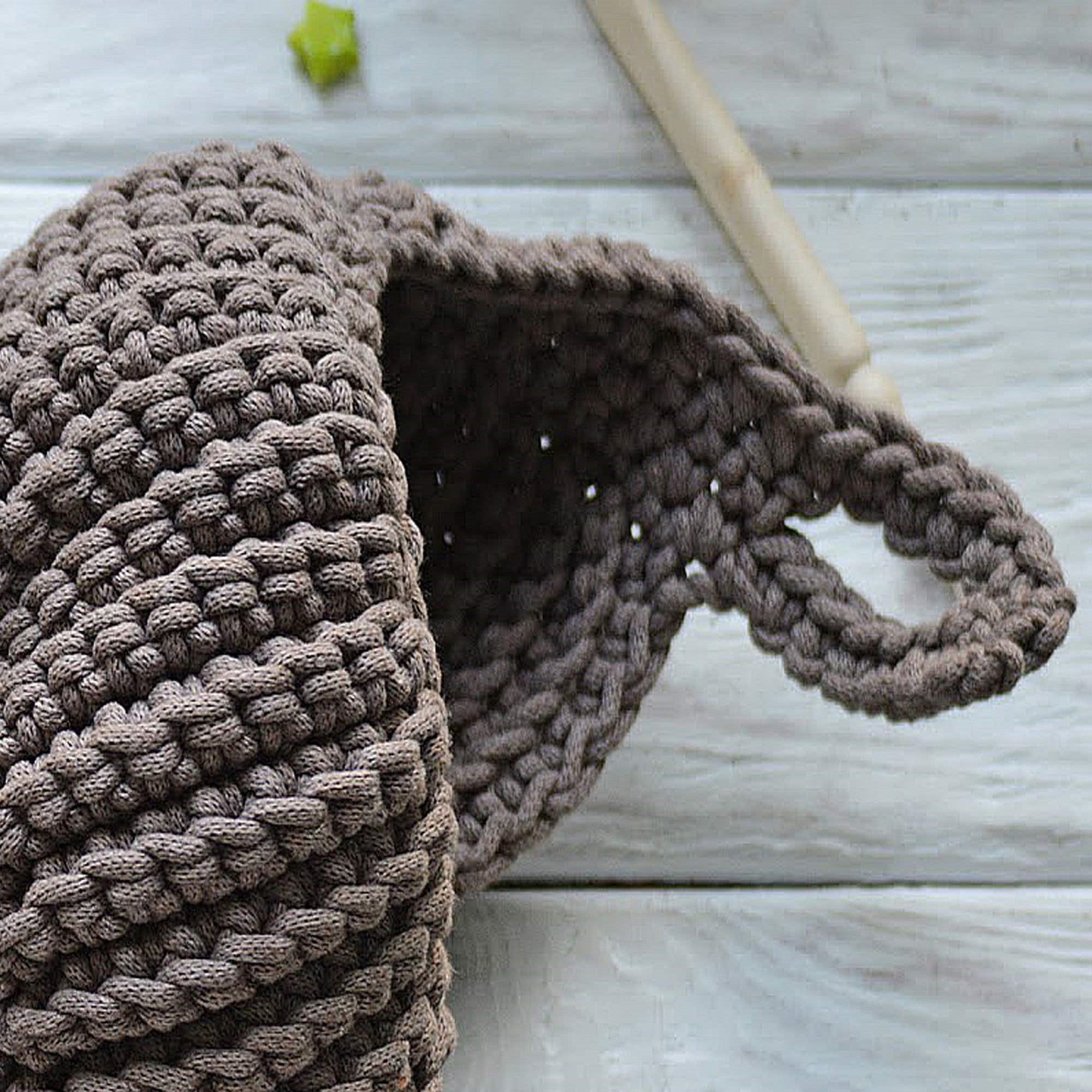SPIRAL SHELL BASKET Crochet Pattern (skill level advanced)