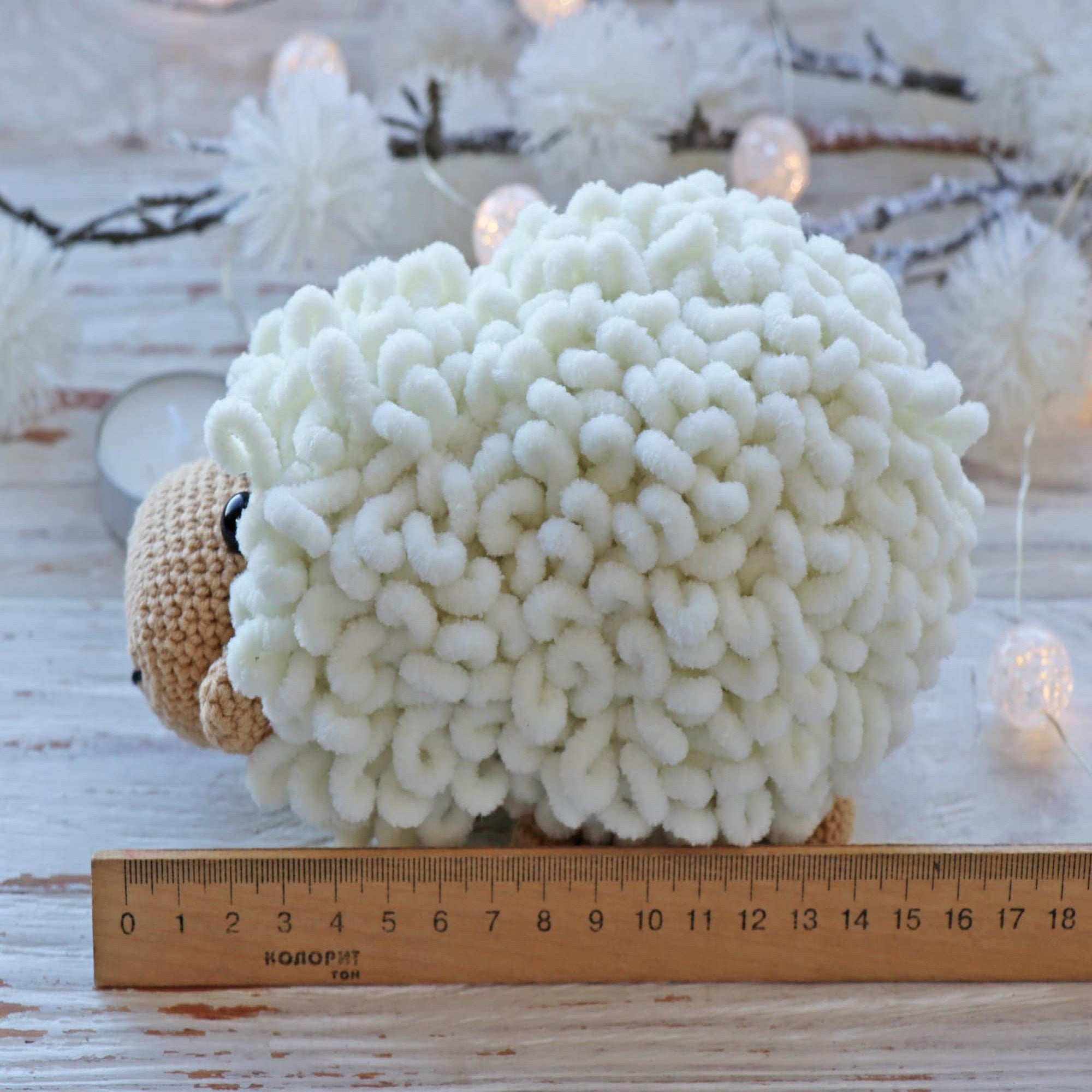 LITTLE SHEEP Crochet Pattern (skill level intermediate)