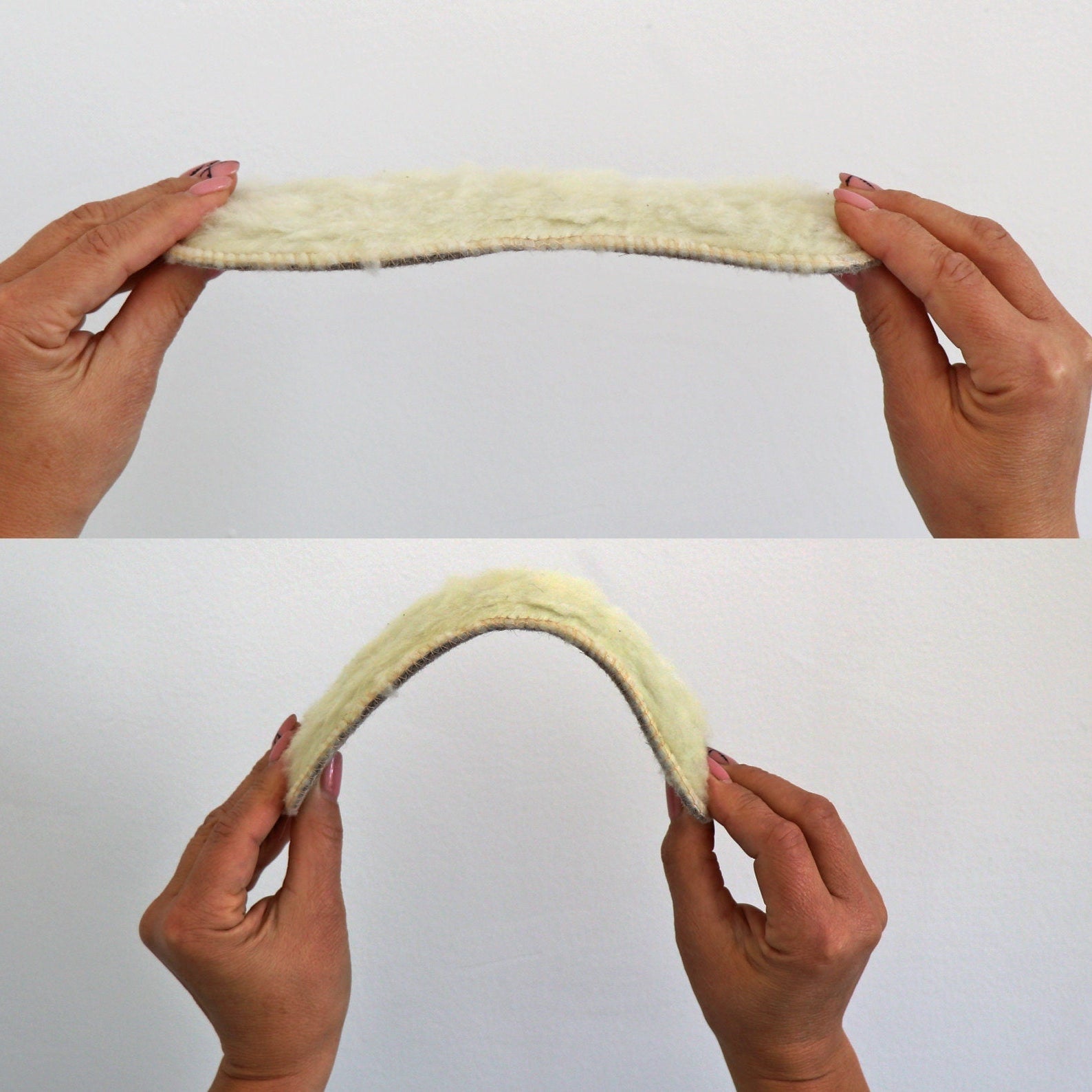 SHEEPSKIN INSOLES for shoes. Sizes 36-40. Slippers wool insoles. Warm insoles. Outdoor shoe insoles. Sheep wool insoles
