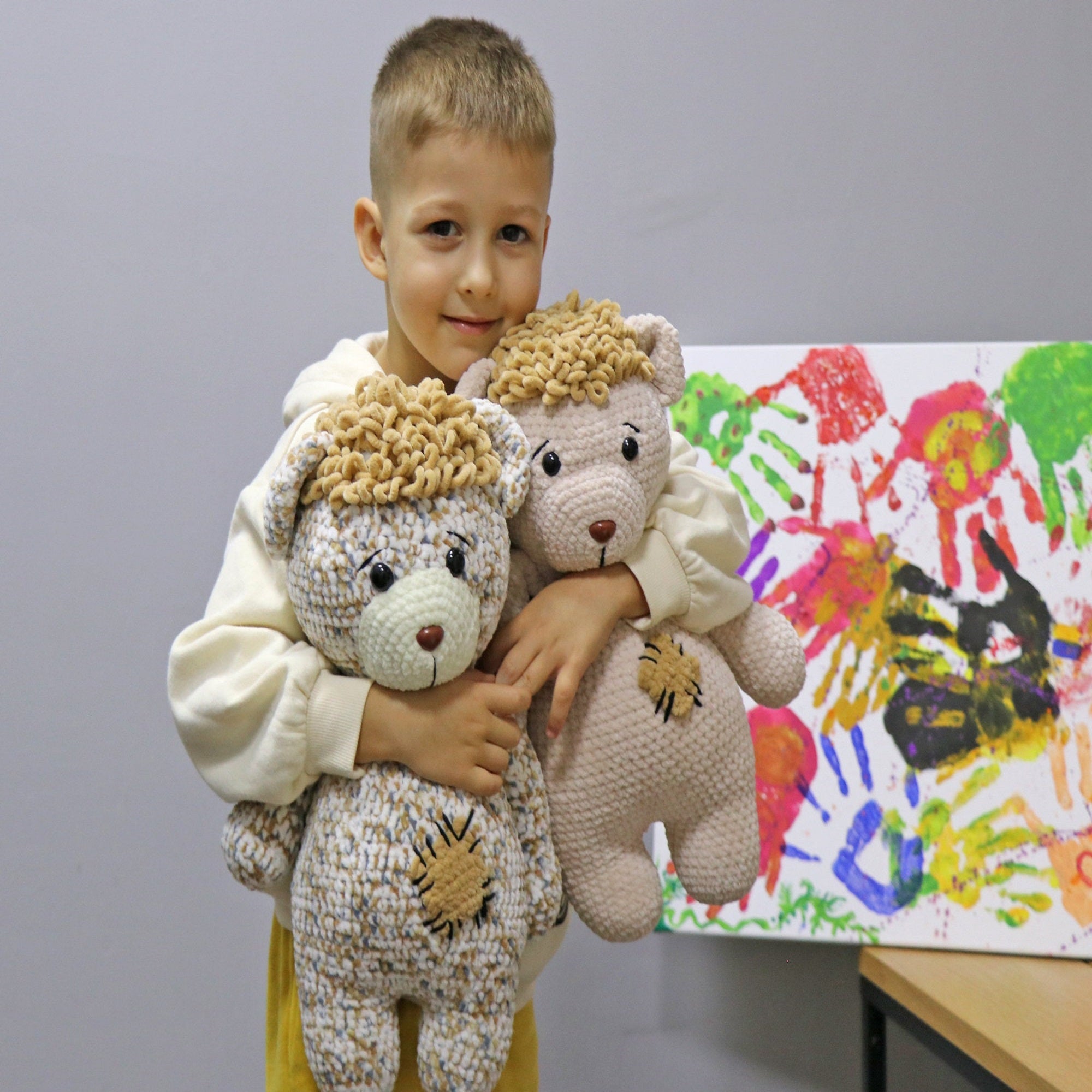 TEDDY BEAR Crochet Pattern (skill level intermediate)