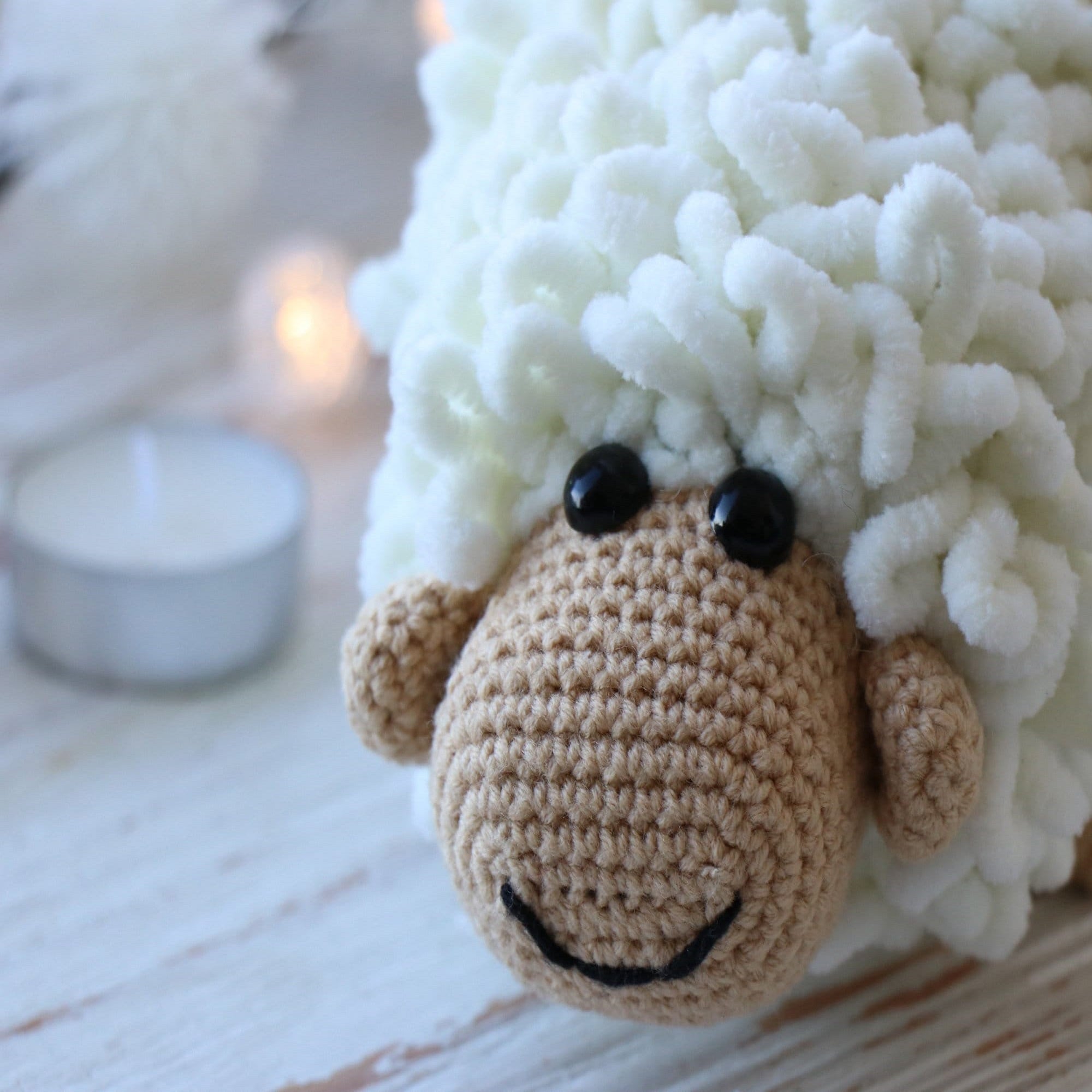 LITTLE SHEEP Crochet Pattern (skill level intermediate)