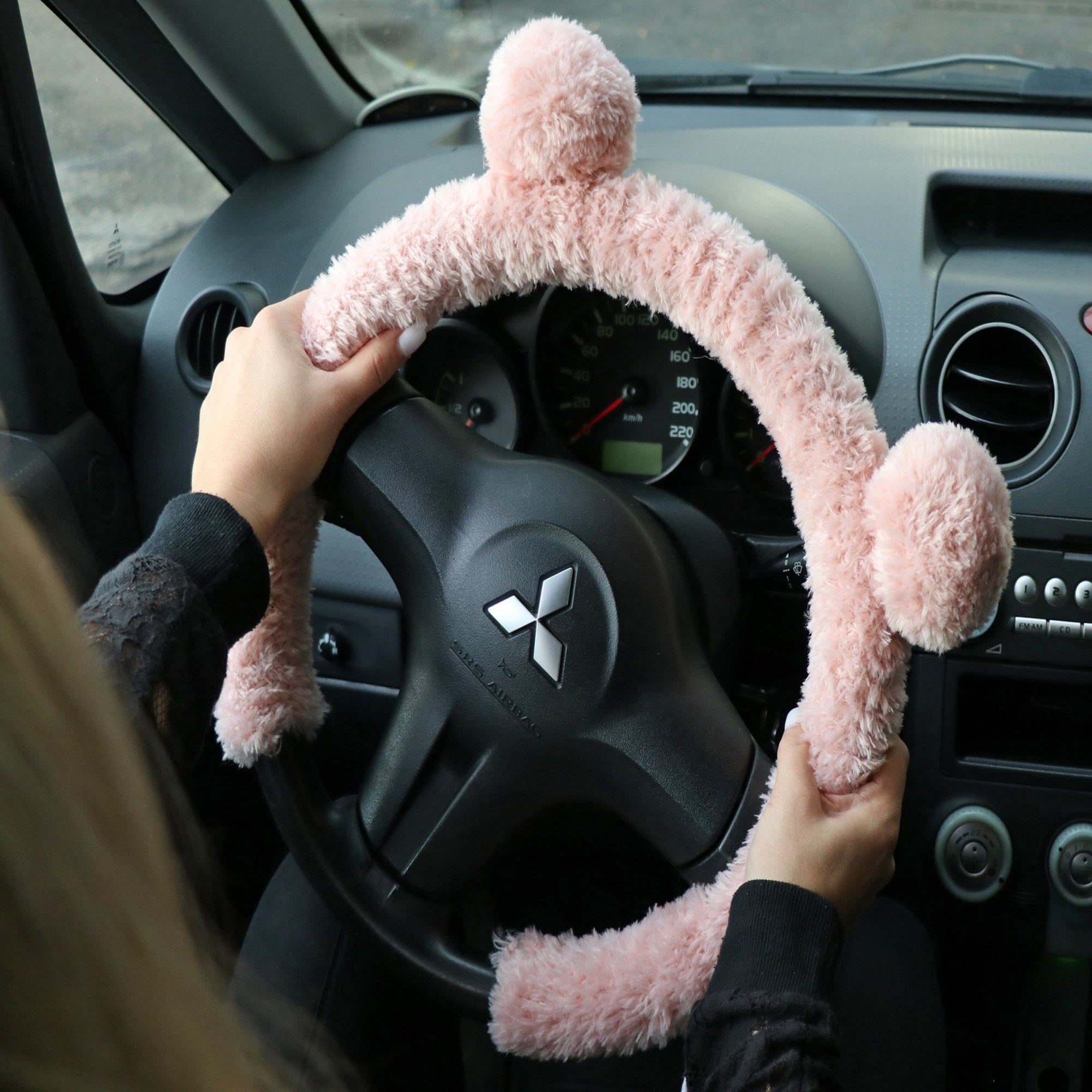 STEERING WHEEL COVER Crochet Pattern (skill level beginner)
