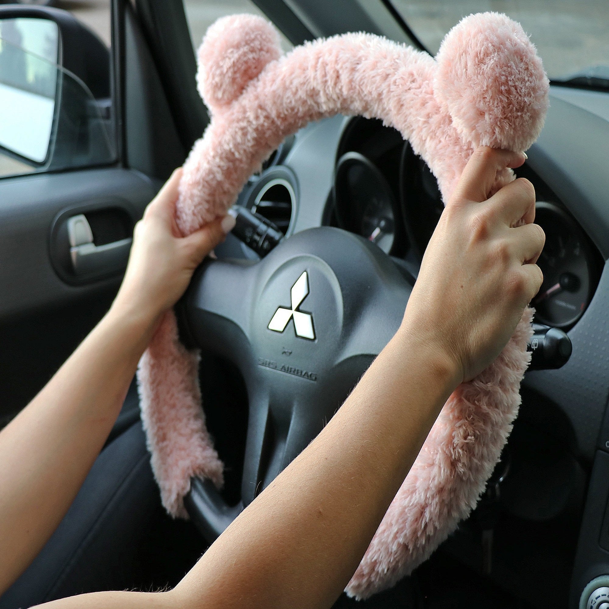 STEERING WHEEL COVER Crochet Pattern (skill level beginner)