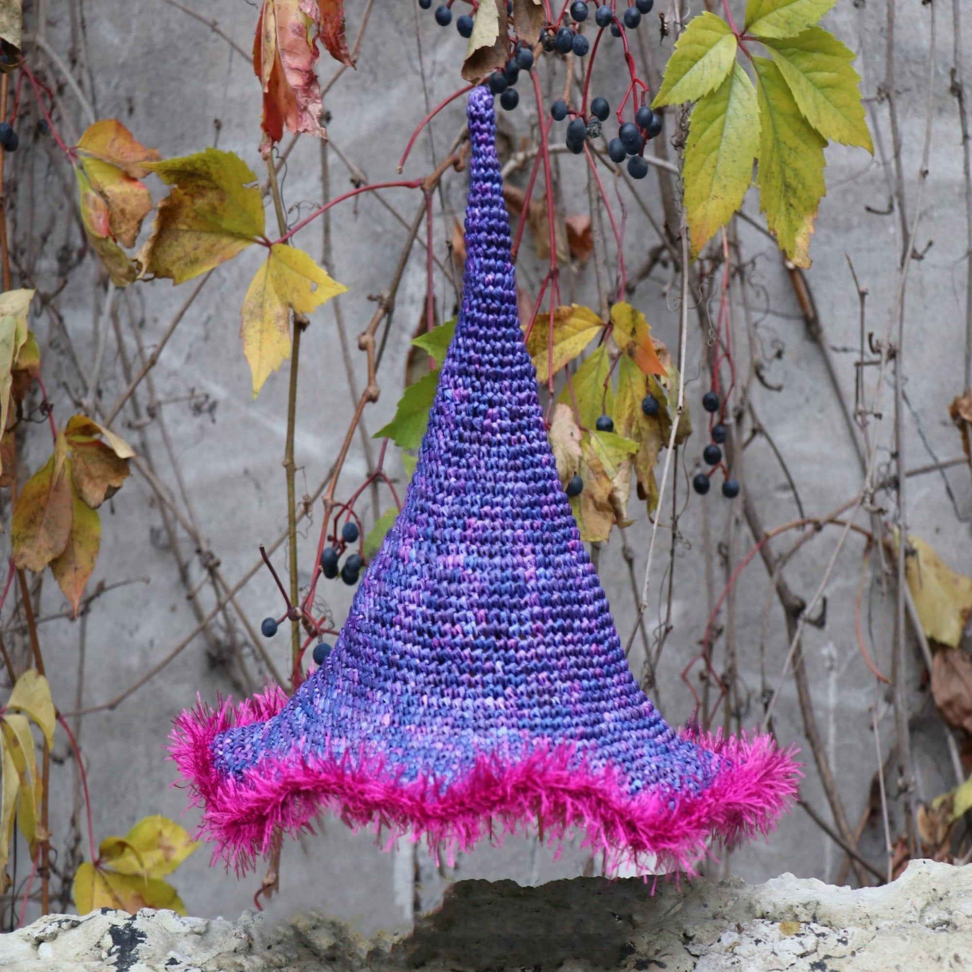 WITCH HAT Crochet Pattern (skill level beginner)