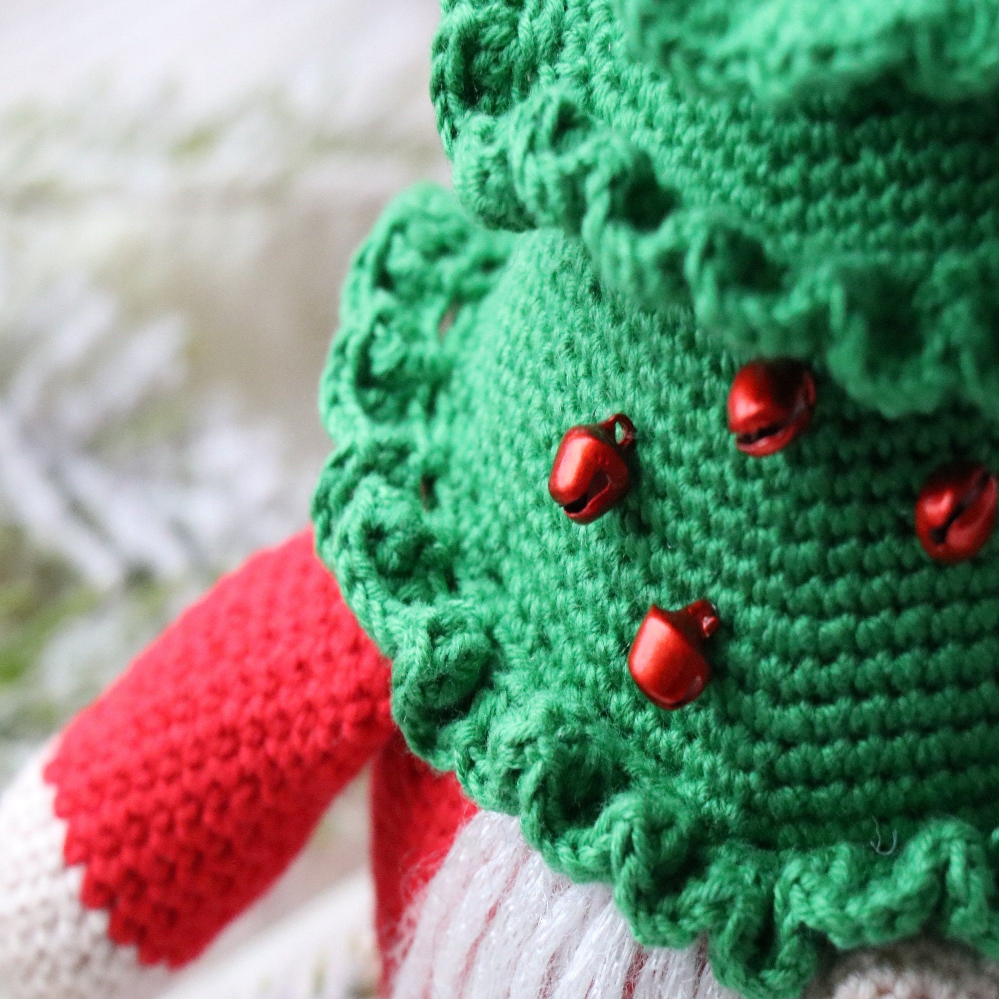 CHRISTMAS GNOME Crochet Pattern (skill level intermediate)