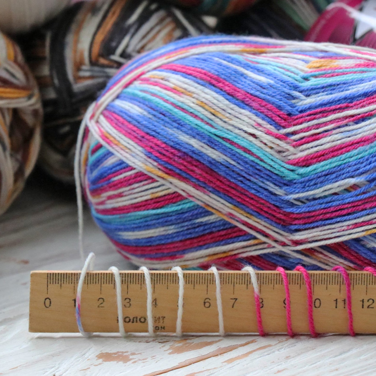 SOCK YARN, Alize Superwash Comfort Socks Yarn Wool Socks, Sprinkle yarn, Merino wool sock yarn, Self Striping, Ombre 1 skein = pair of socks