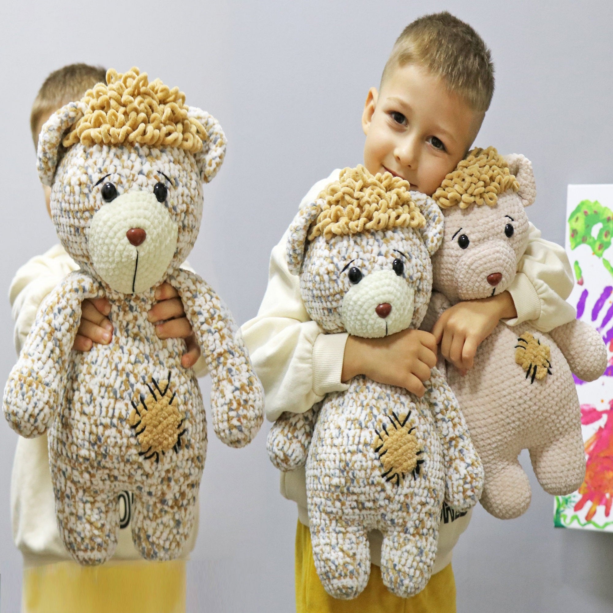 TEDDY BEAR Crochet Pattern (skill level intermediate)
