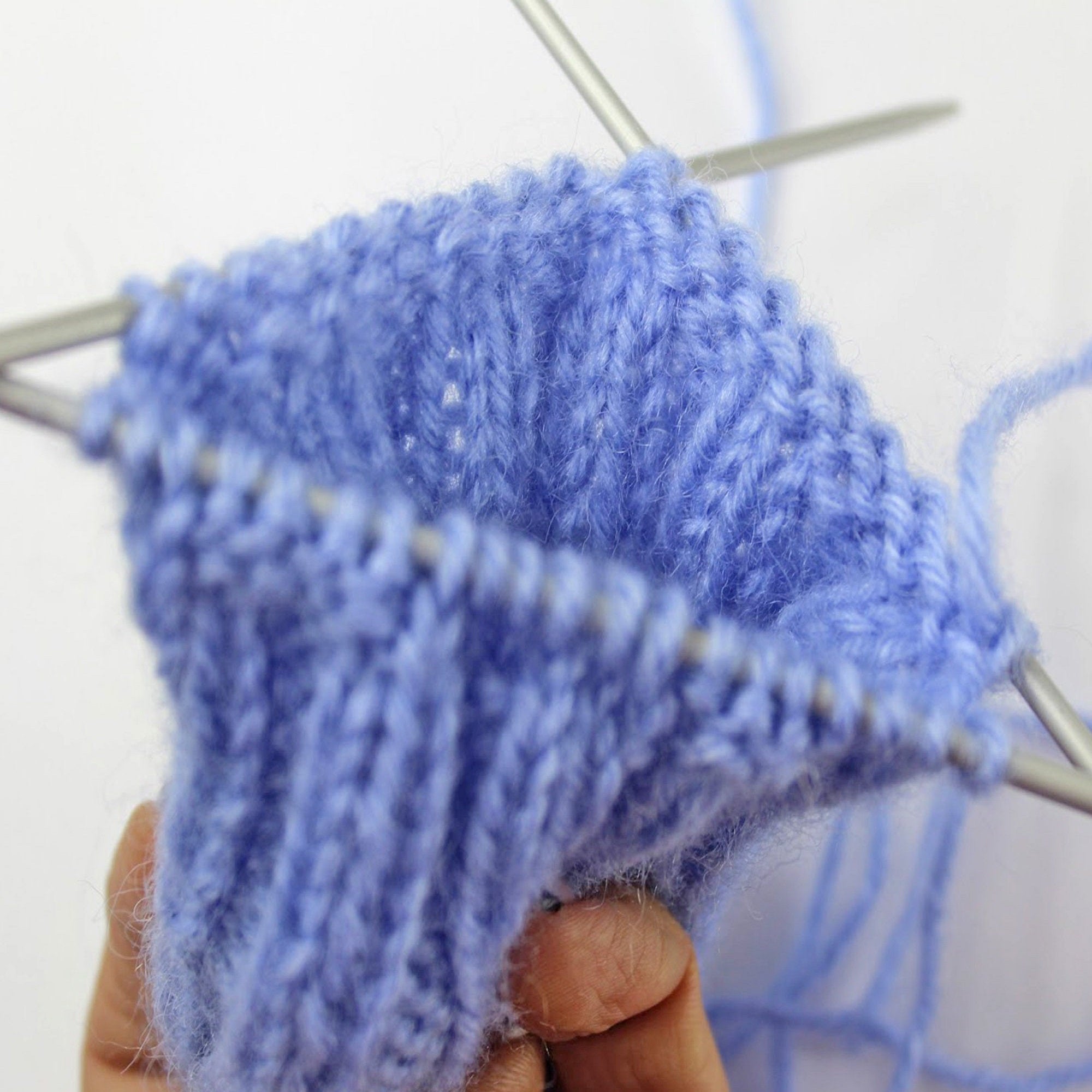 FINGERLESS MITTENS Knitting Pattern (skill level intermediate)