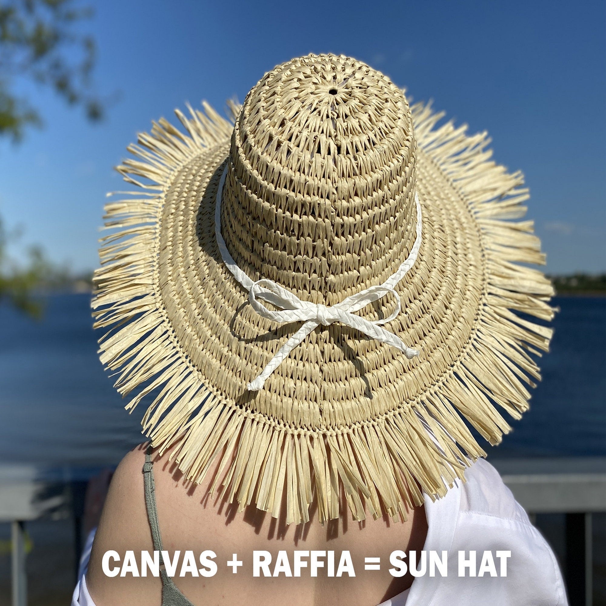 Sun Hat Plastic Canvas, 5 Colors
