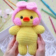 duck CROCHET PATTERN. Easy amigurumi crochet pattern. Crochet animal pattern. Instant download. Beginner crochet pattern. Digital