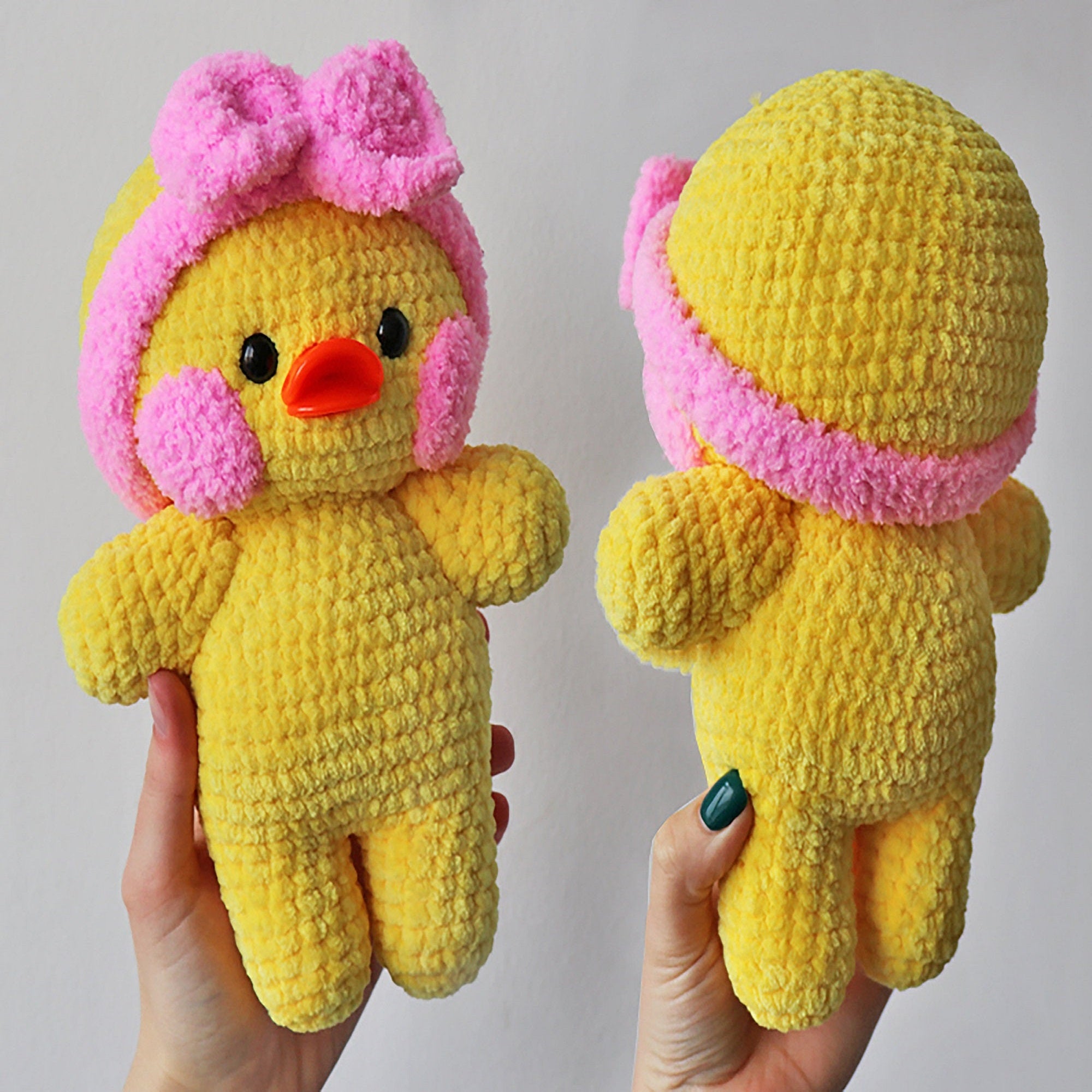 CUTE DUCK Crochet Pattern (skill level beginner)