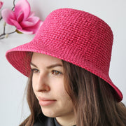 Easy BUCKET HAT Crochet Pattern. Summer Sun Hat Tutorial. Handmade Crochet Hat. Crochet Trendy Hat Pattern. Crochet Hat for Women