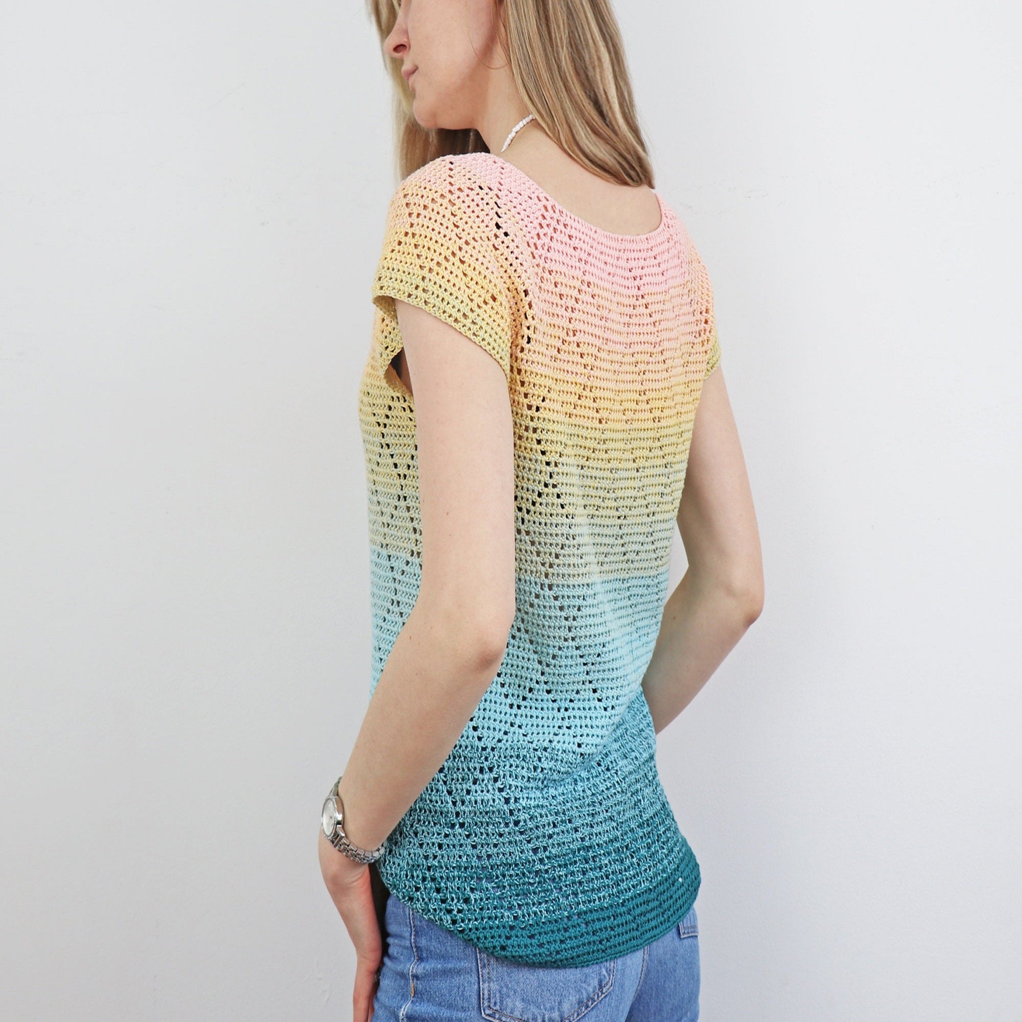 2-in-1 TOP Crochet Pattern (skill level intermediate)