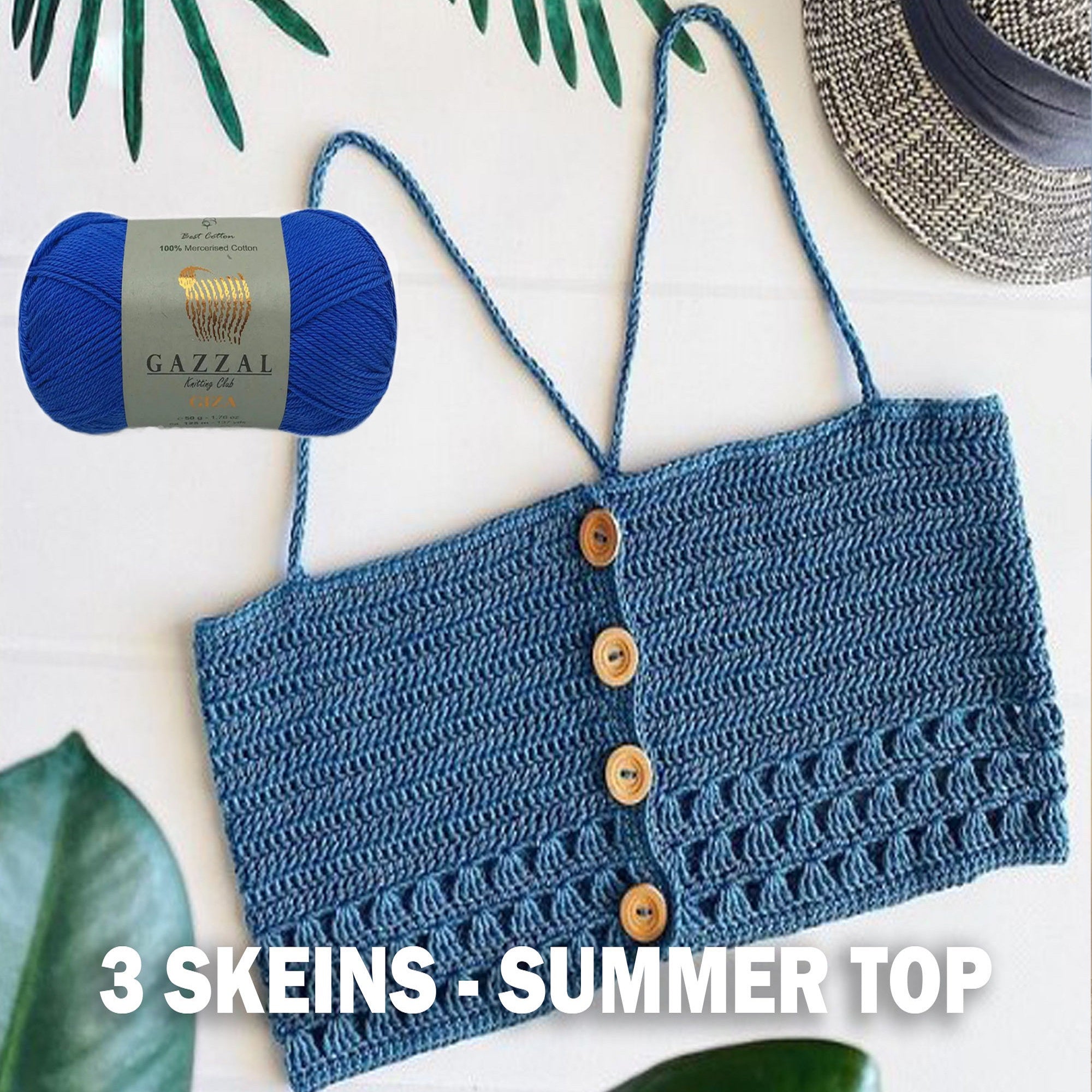 Gazzal Giza, 40 colors, 1.76 oz / 136 yards