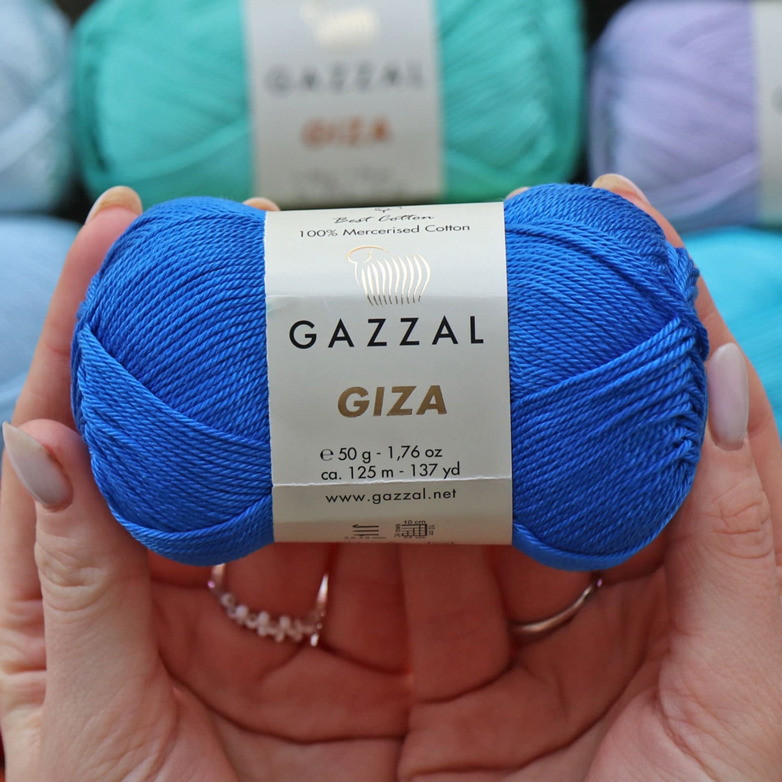 GAZZAL GIZA 27 COLORS, %100 Mercerized Cotton Yarn, Amigurumi Yarn, Dk Yarn, Cotton Yarn, Turkish Yarn, Soft Yarn, Crochet Cotton Yarn
