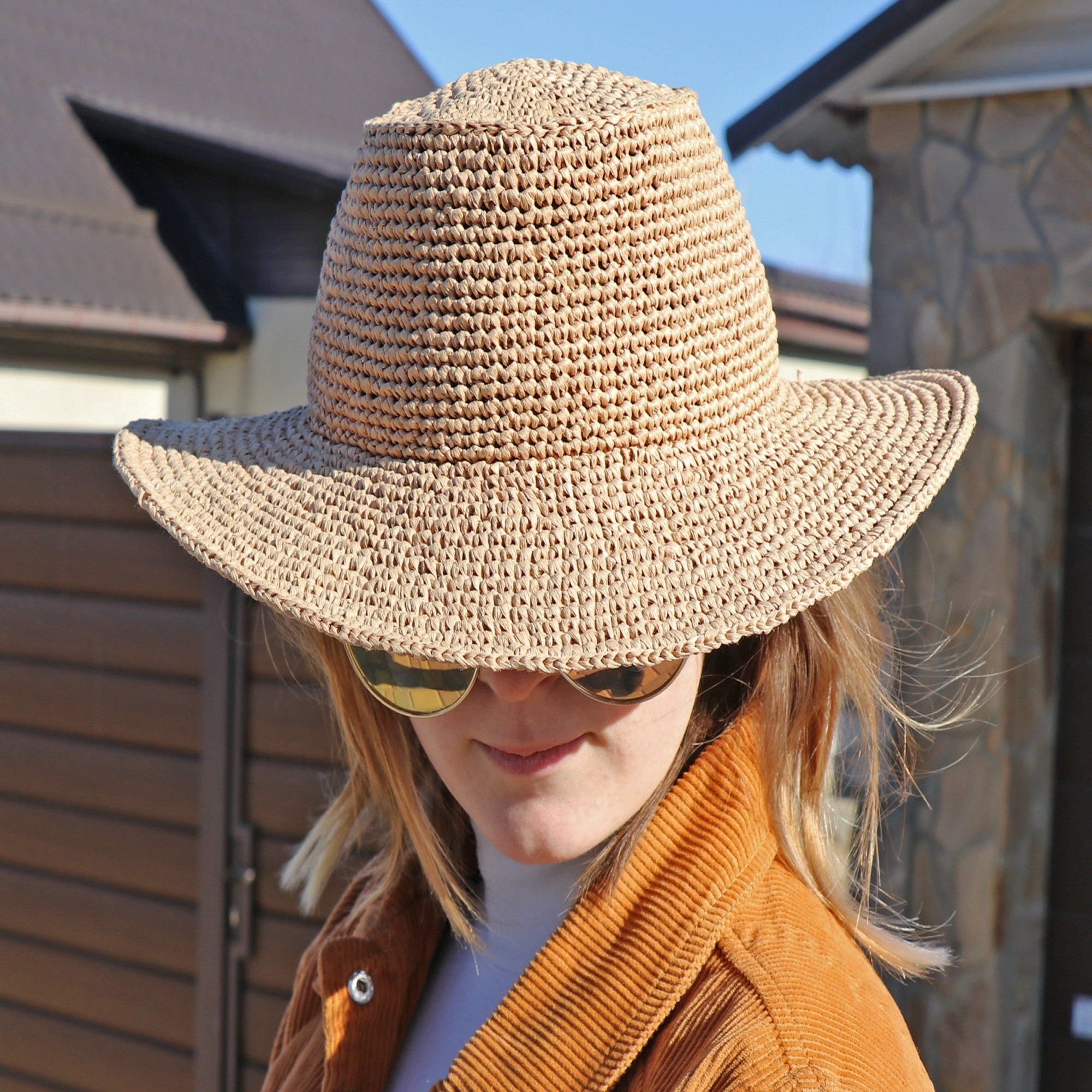 COWBOY HAT Crochet Pattern (skill level beginner)