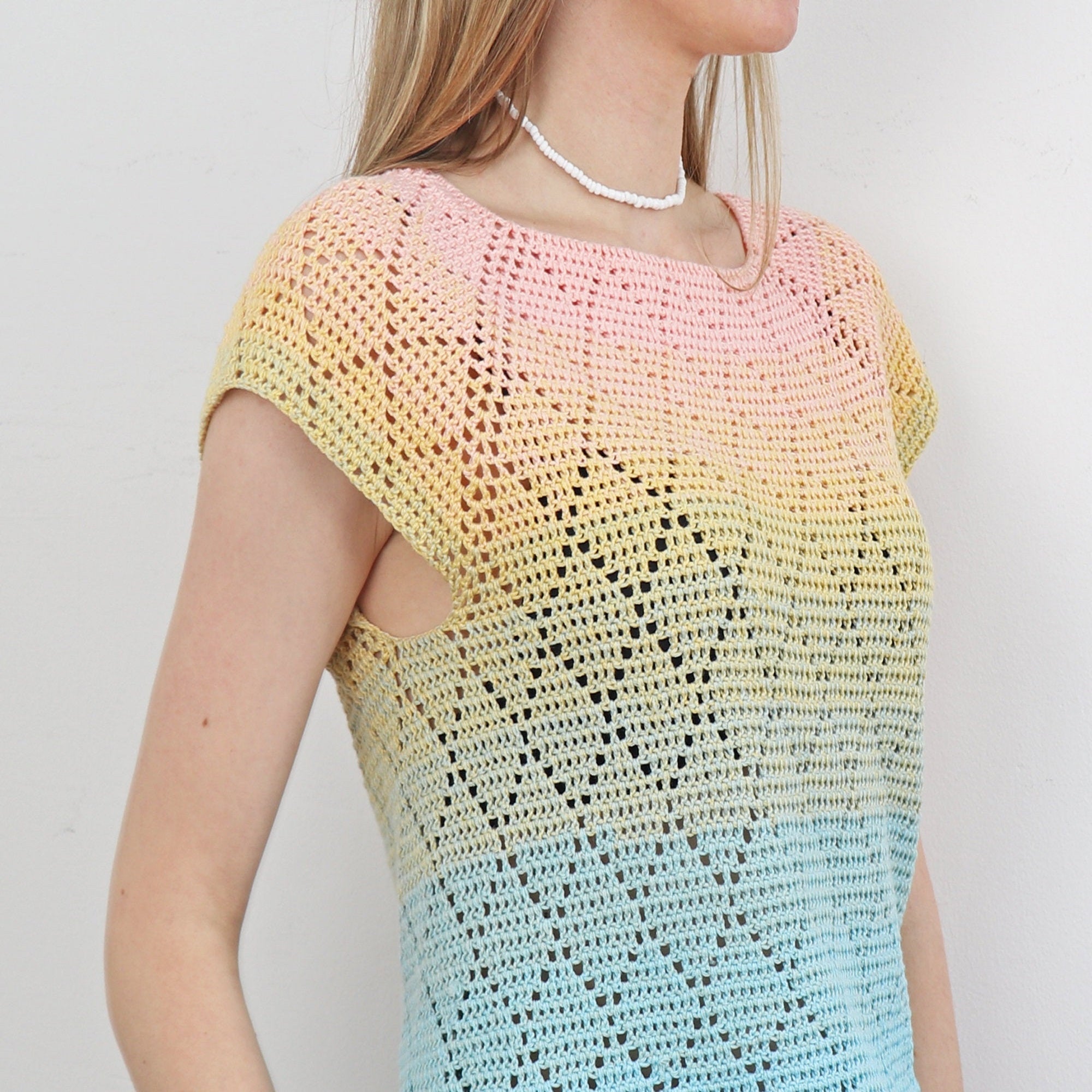 2-in-1 TOP Crochet Pattern (skill level intermediate)