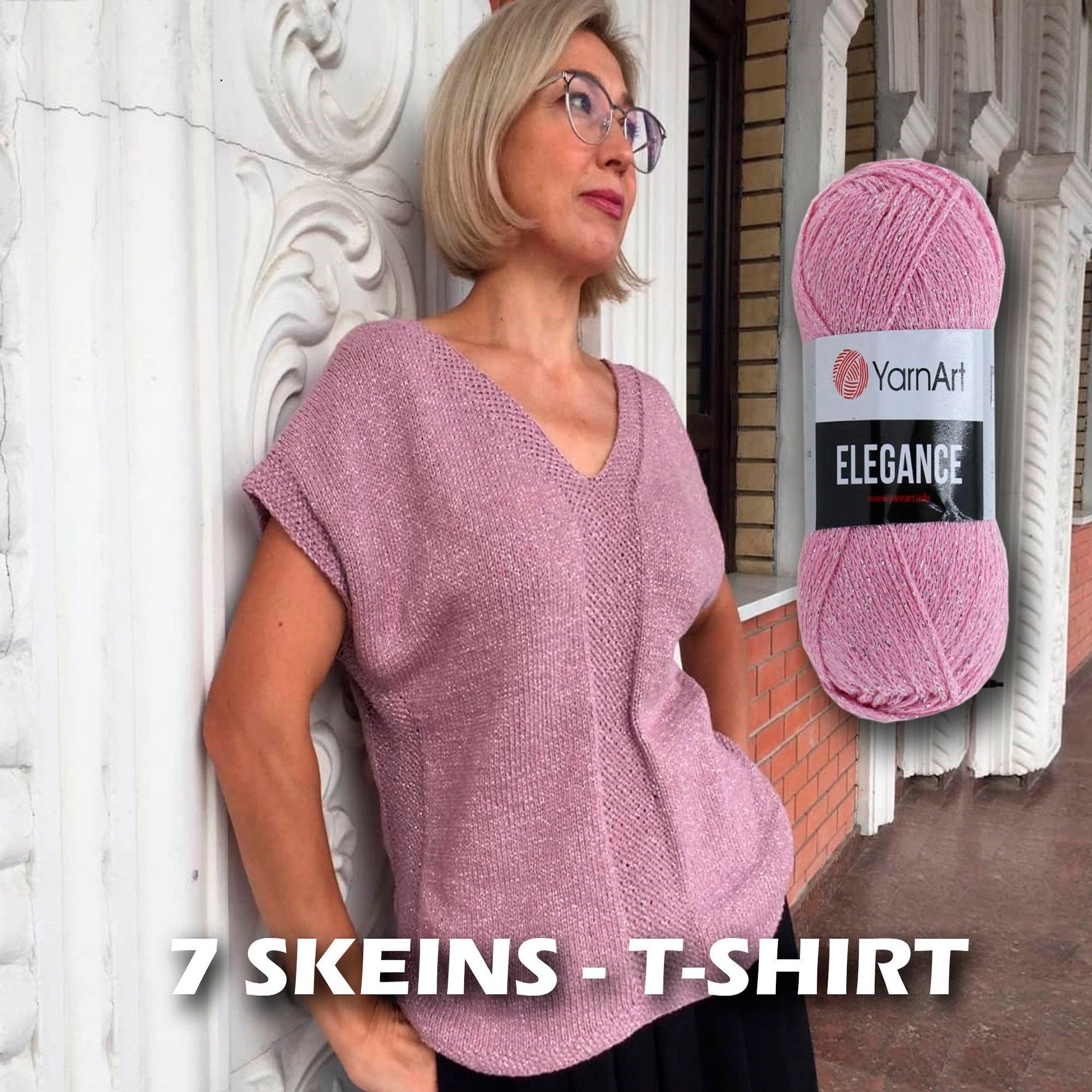 YarnArt Elegance, 23 colors, 1.76 oz / 142 yards