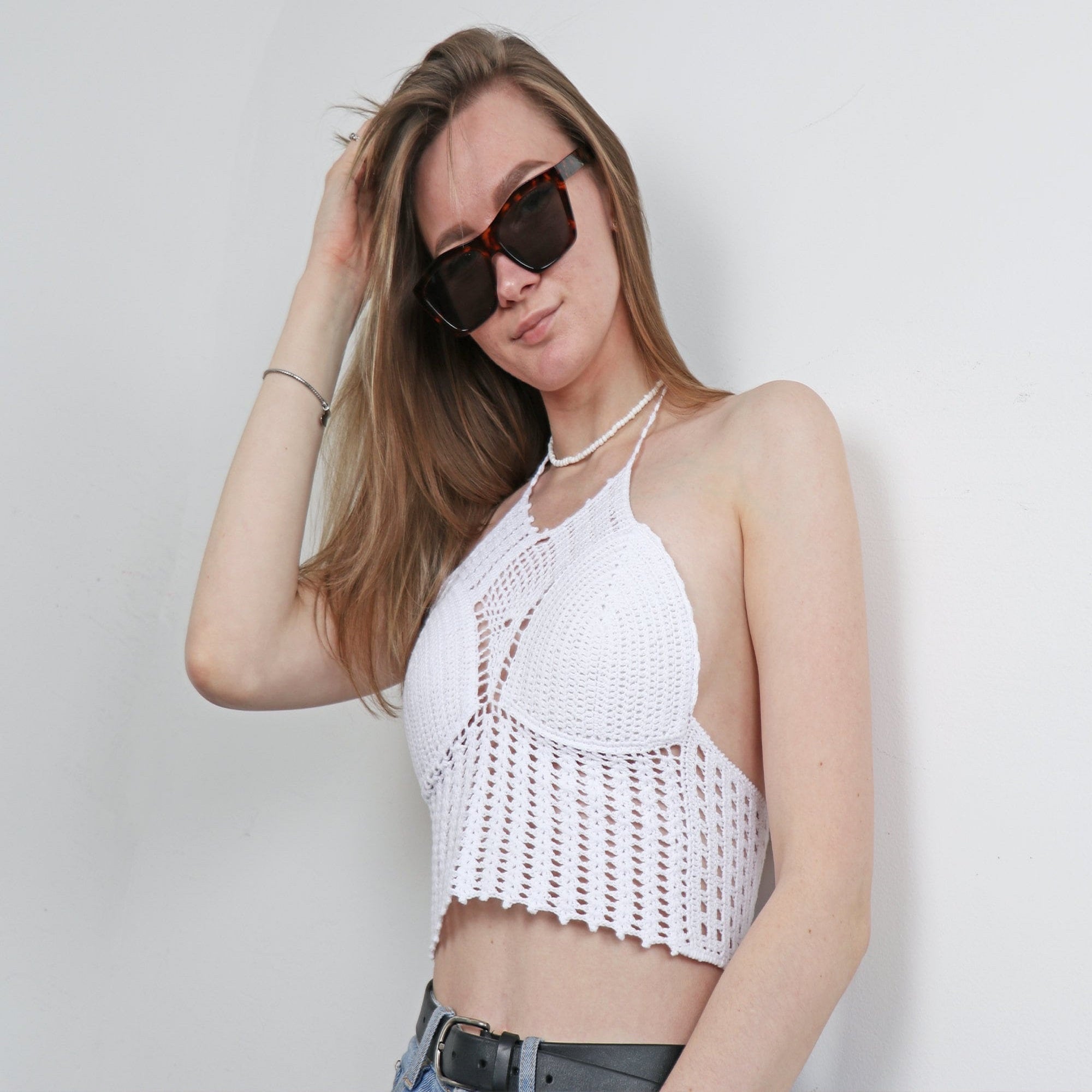 TANK TOP Crochet Pattern (skill level intermediate)