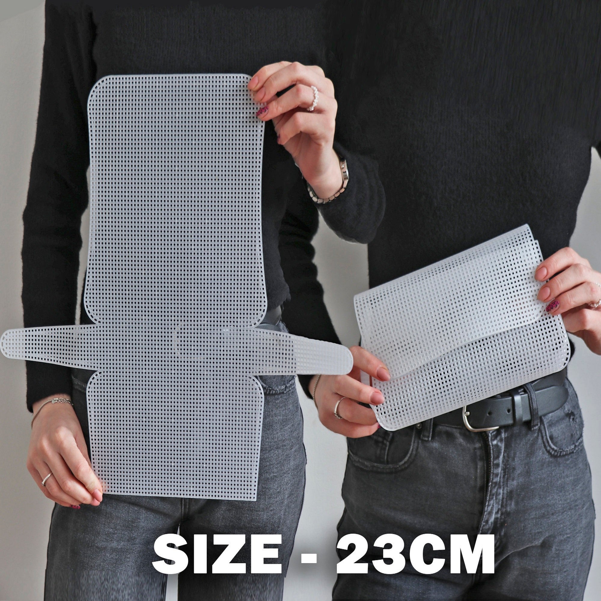 Bag Plastic Canvas, 3 Sizes