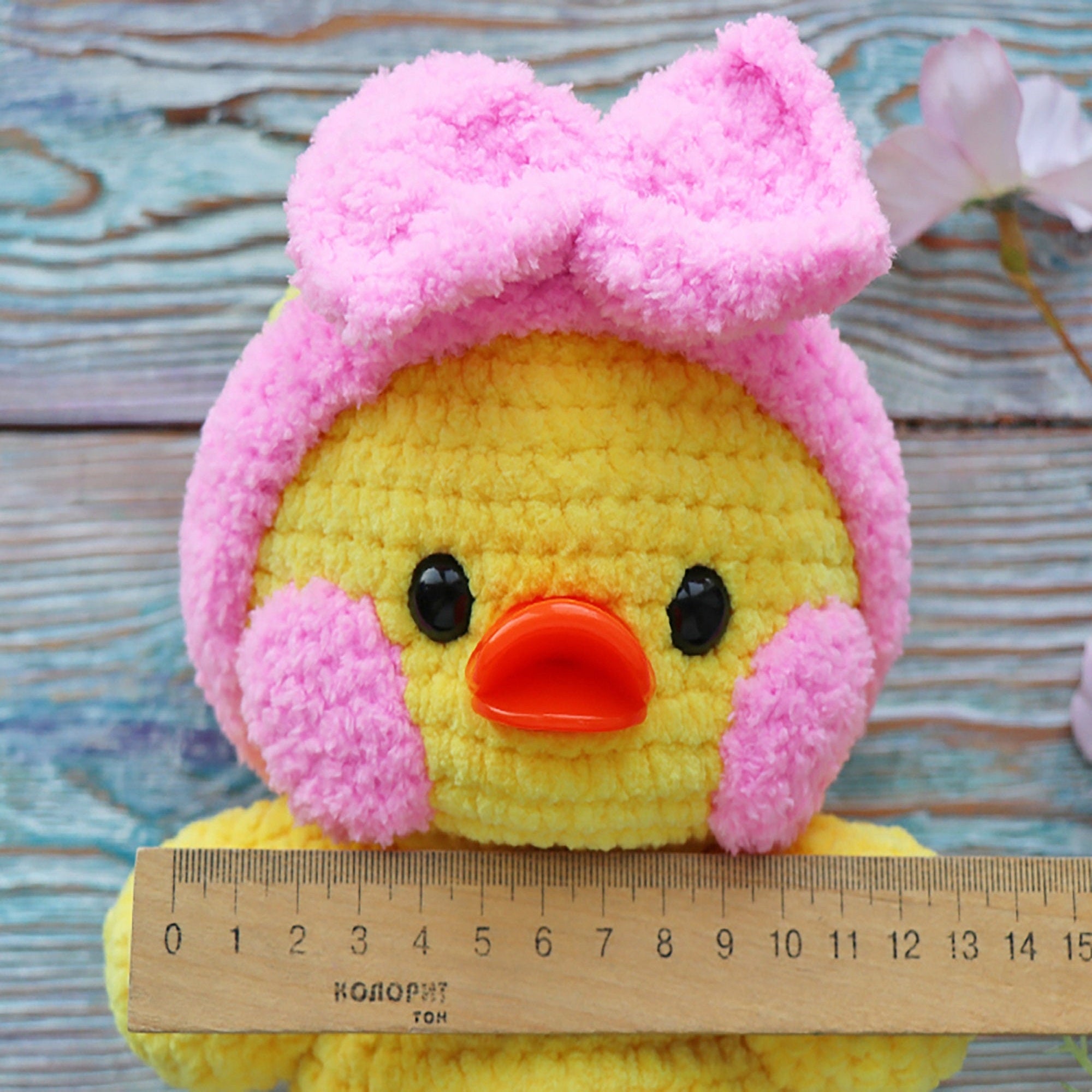Beginner Amigurumi Duck Crochet Kit, free PDF pattern