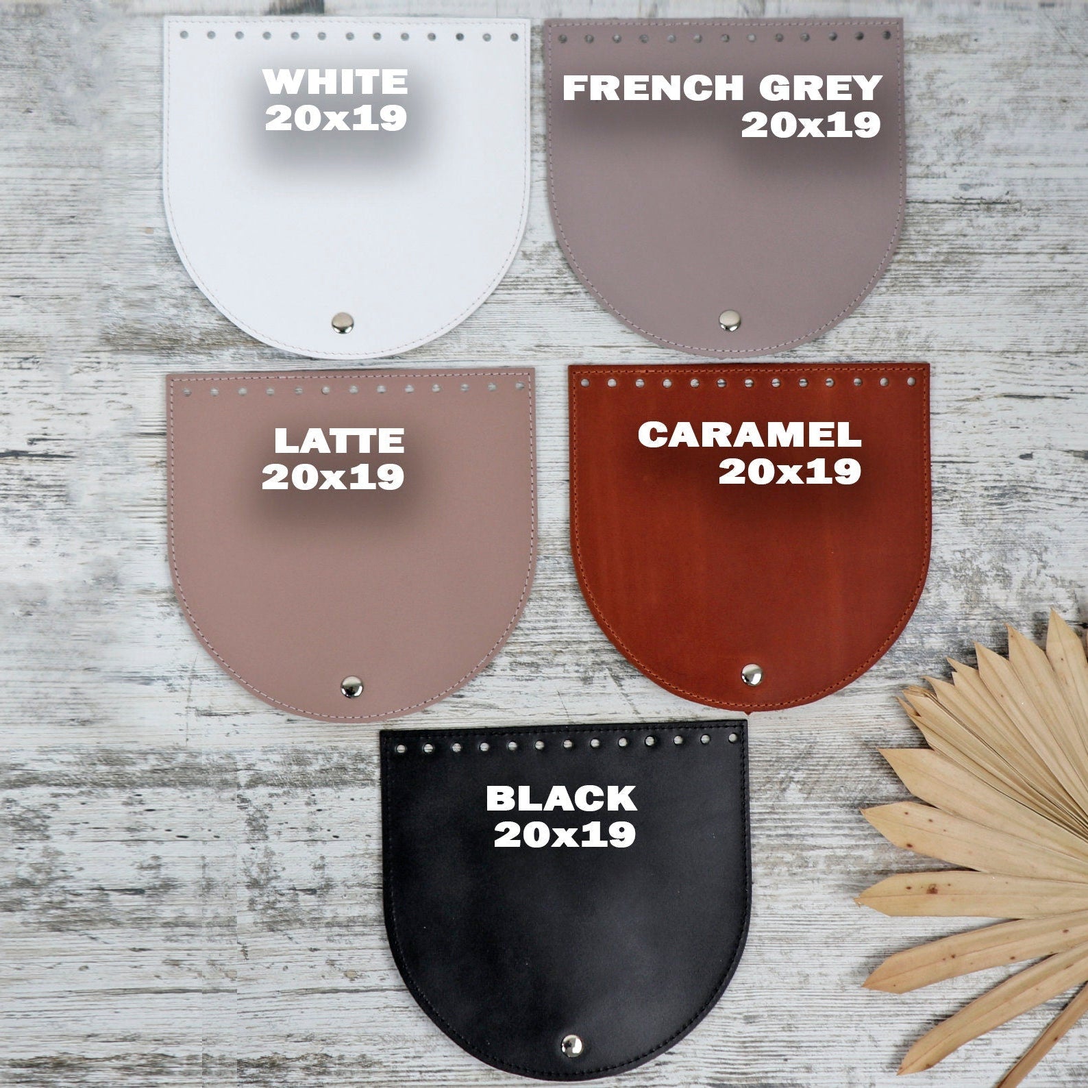 Leather TOP FOR BAG or Backpack, Genuine Leather Base for Crochet Bags and Backpacks, Crochet and Knit Handmade Bag Sypply