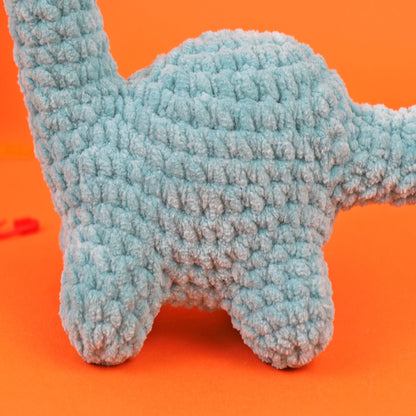 Crochet pattern Dinosaur, US standard terms, Skill level beginner