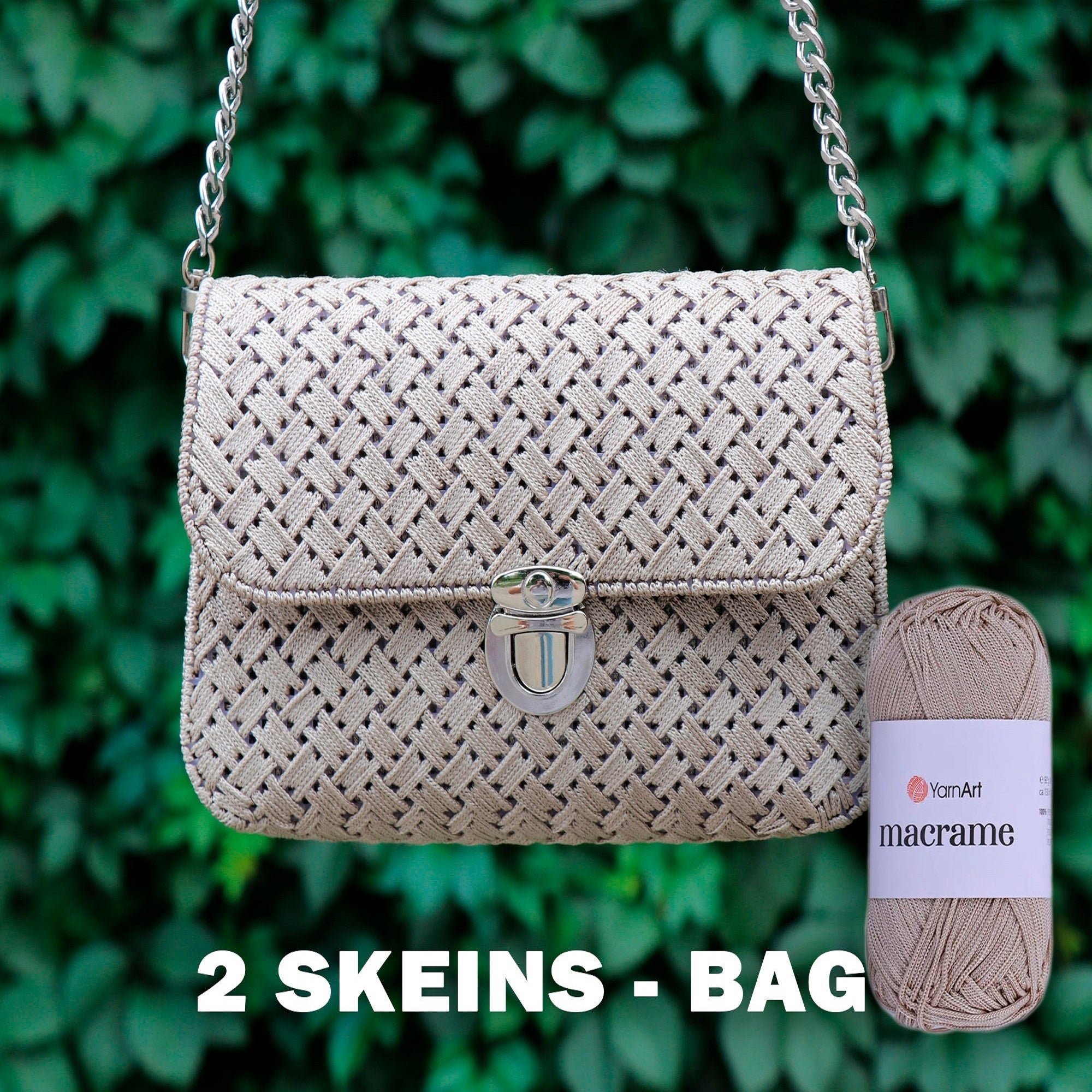 YarnArt Macrame, 23 colors, 3.5 oz / 142 yds