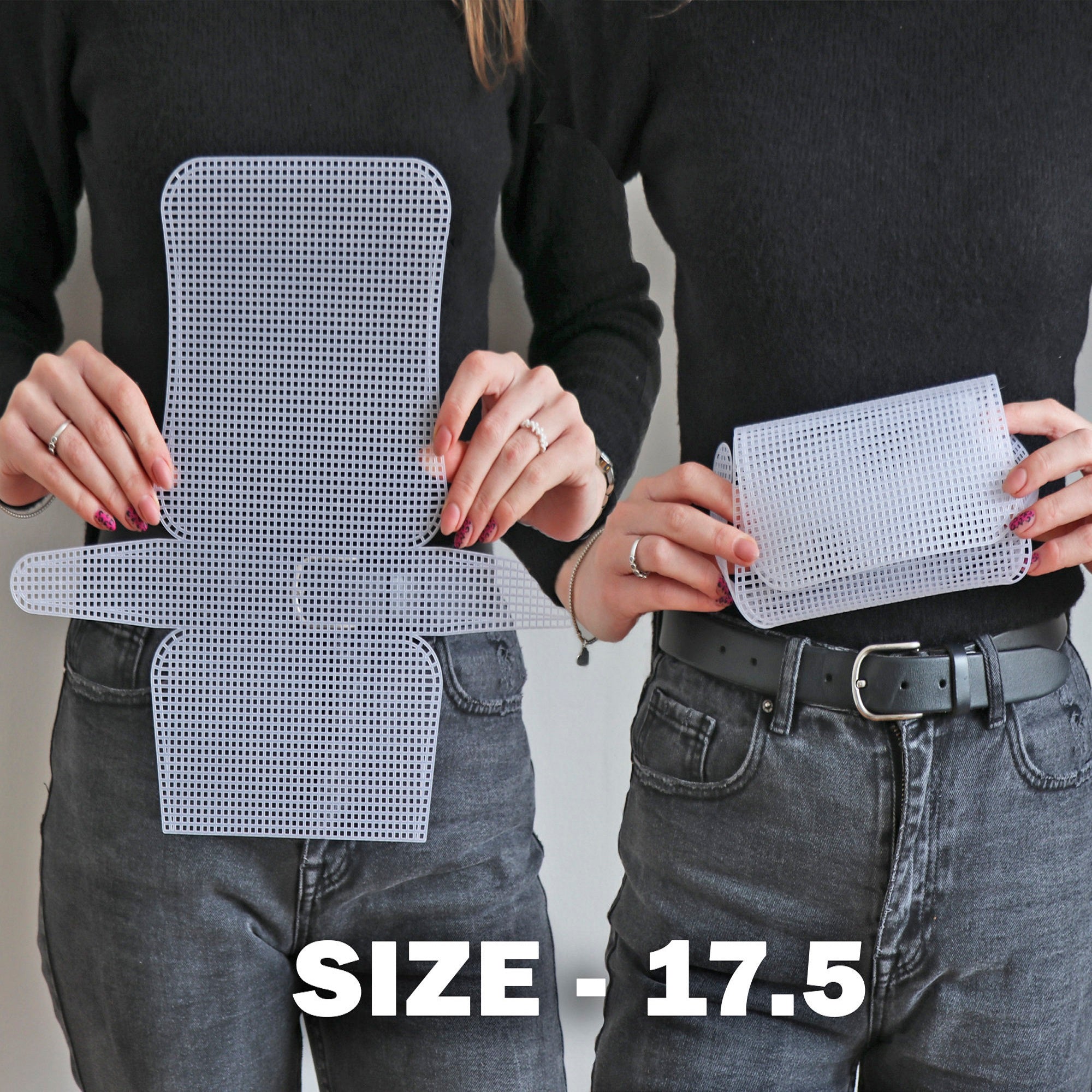 Bag Plastic Canvas, 3 Sizes