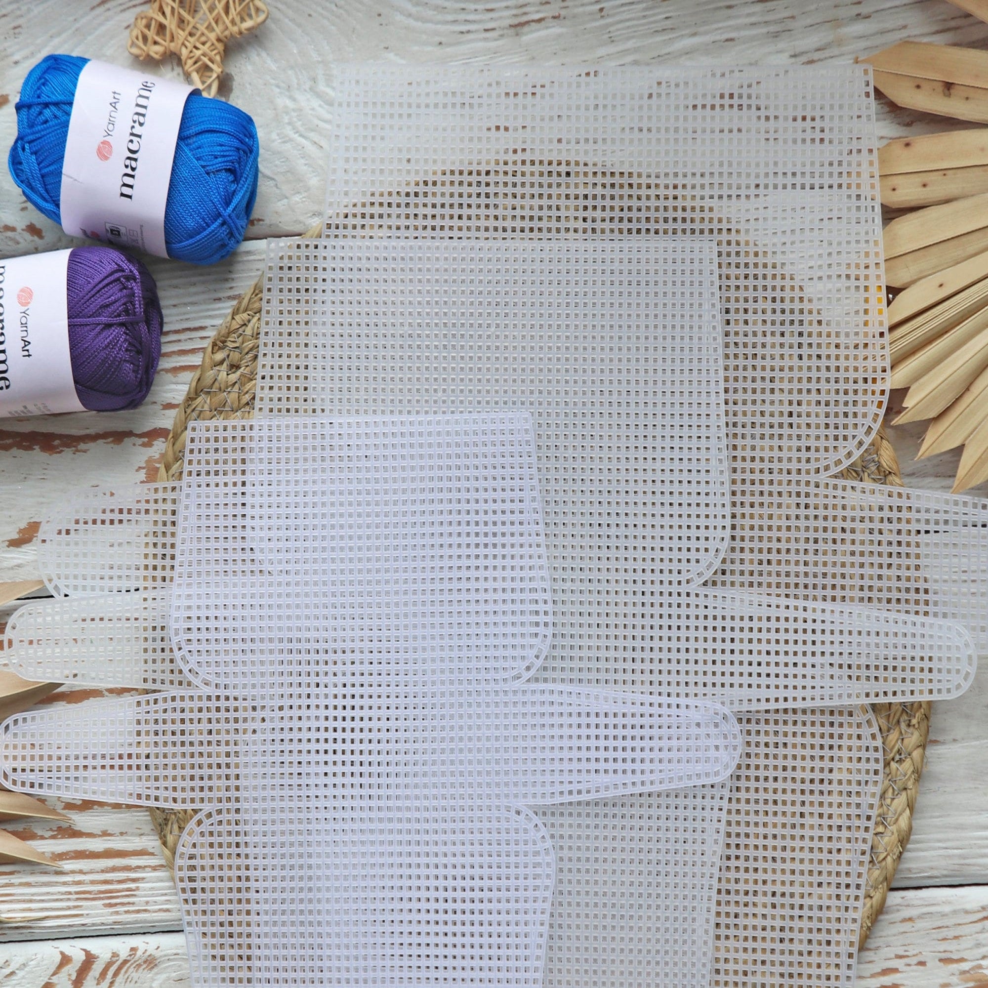 Bag Plastic Canvas, 3 Sizes