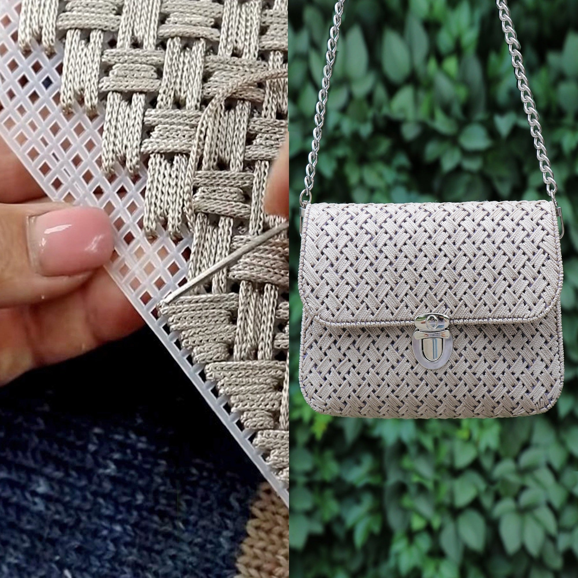 Bag Plastic Canvas, 3 Sizes