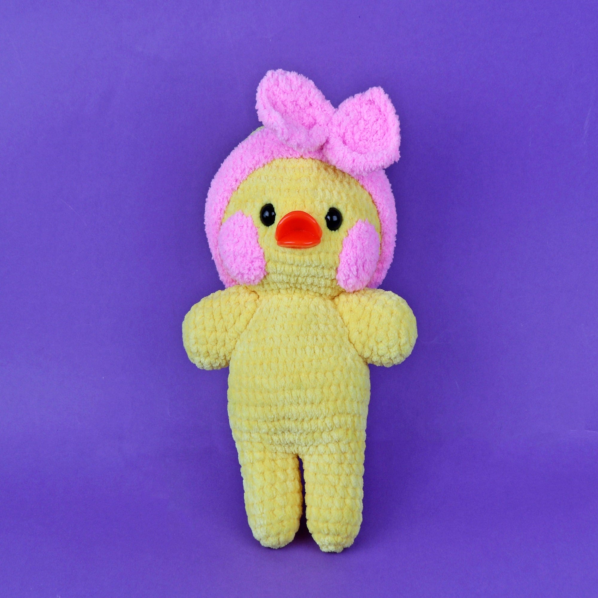 Beginner Amigurumi Duck Crochet Kit, free PDF pattern