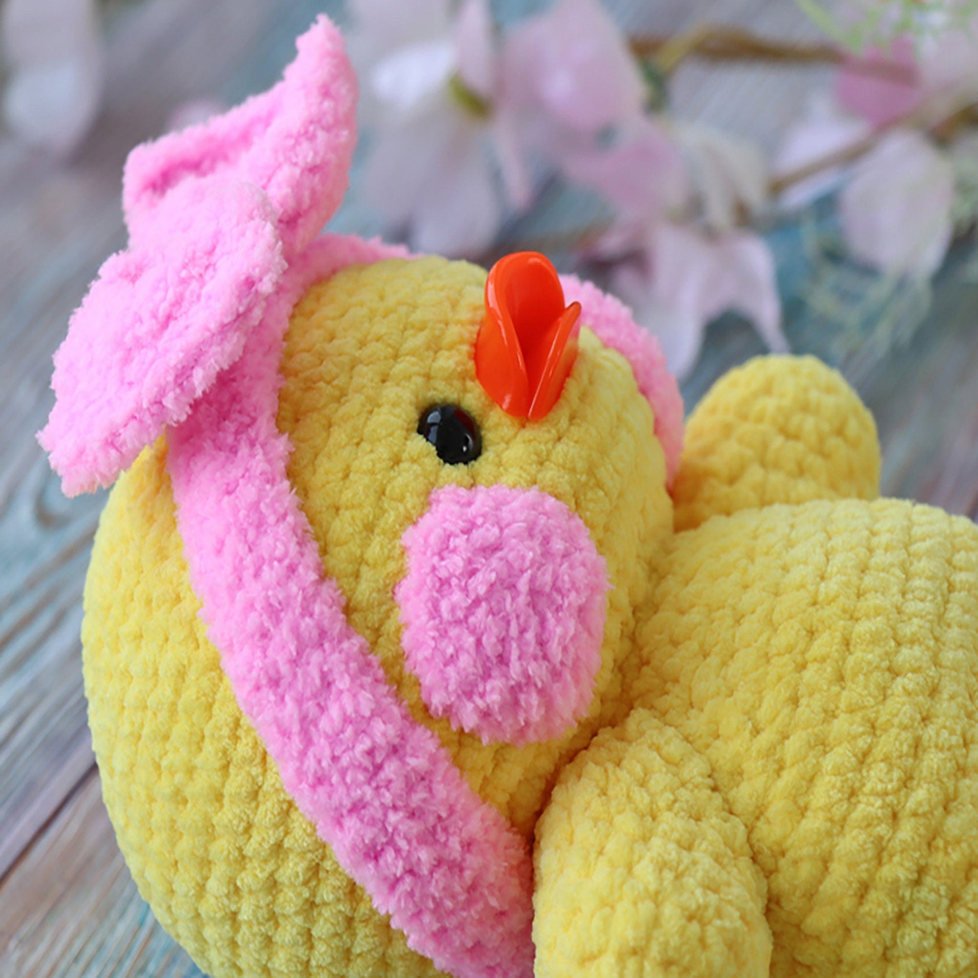 Beginner Amigurumi Duck Crochet Kit, free PDF pattern