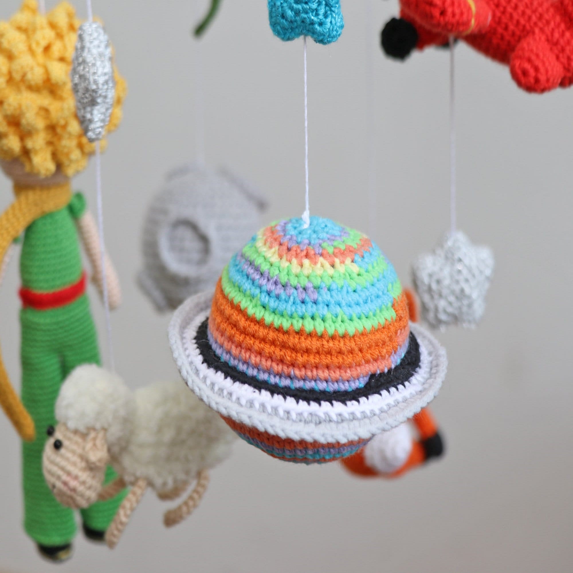 NURSERY MOBILE Crochet Pattern (skill level advanced)
