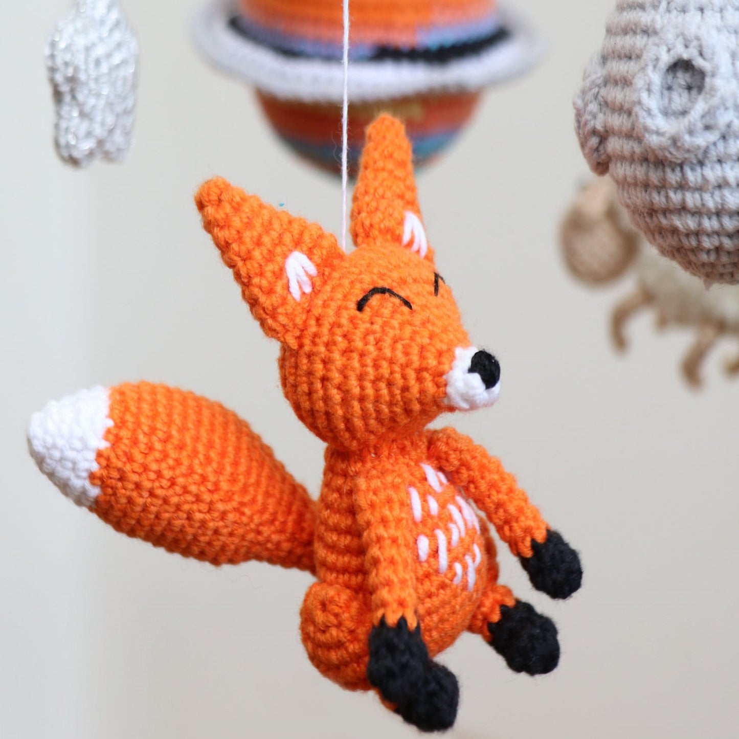 NURSERY MOBILE Crochet Pattern (skill level advanced)