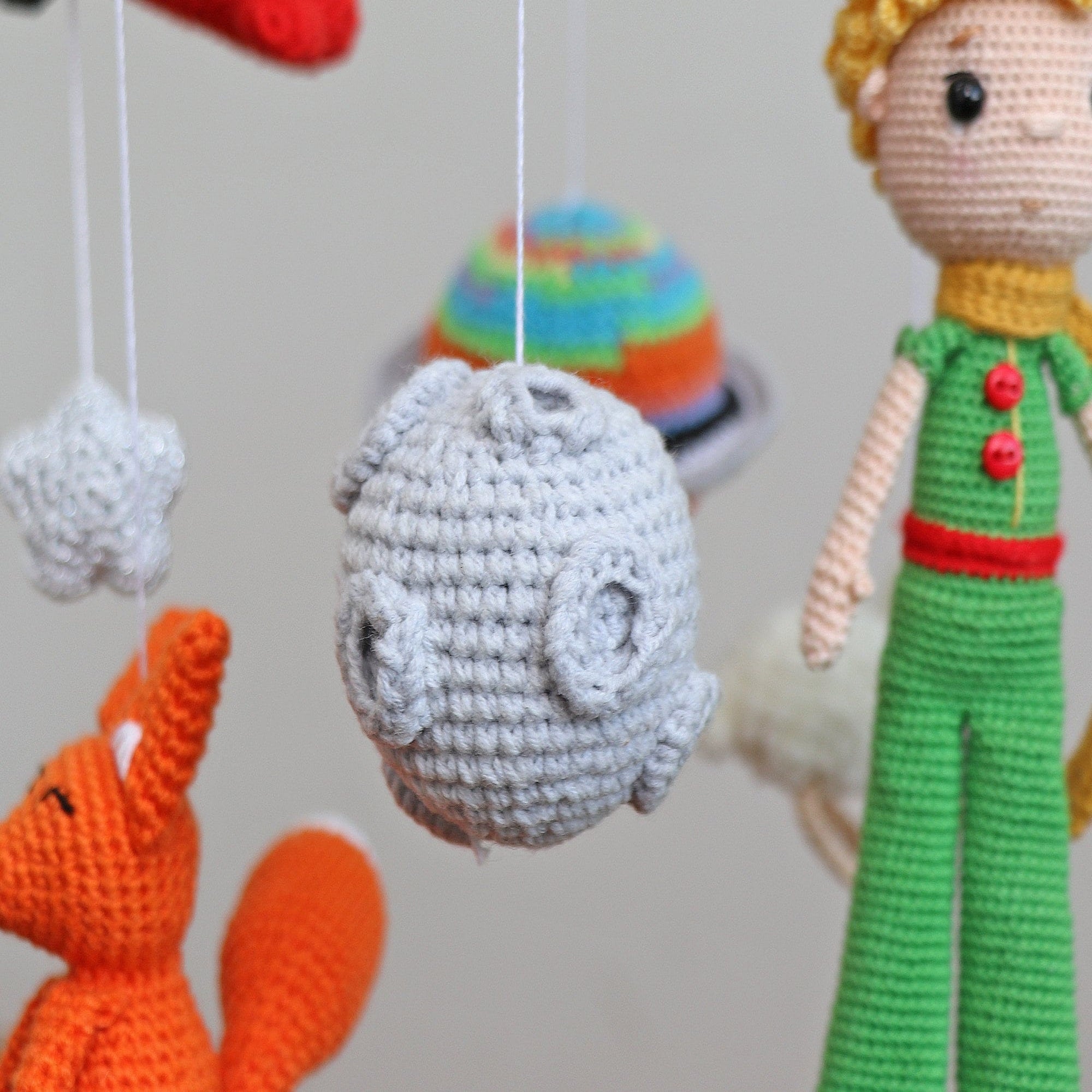NURSERY MOBILE Crochet Pattern (skill level advanced)